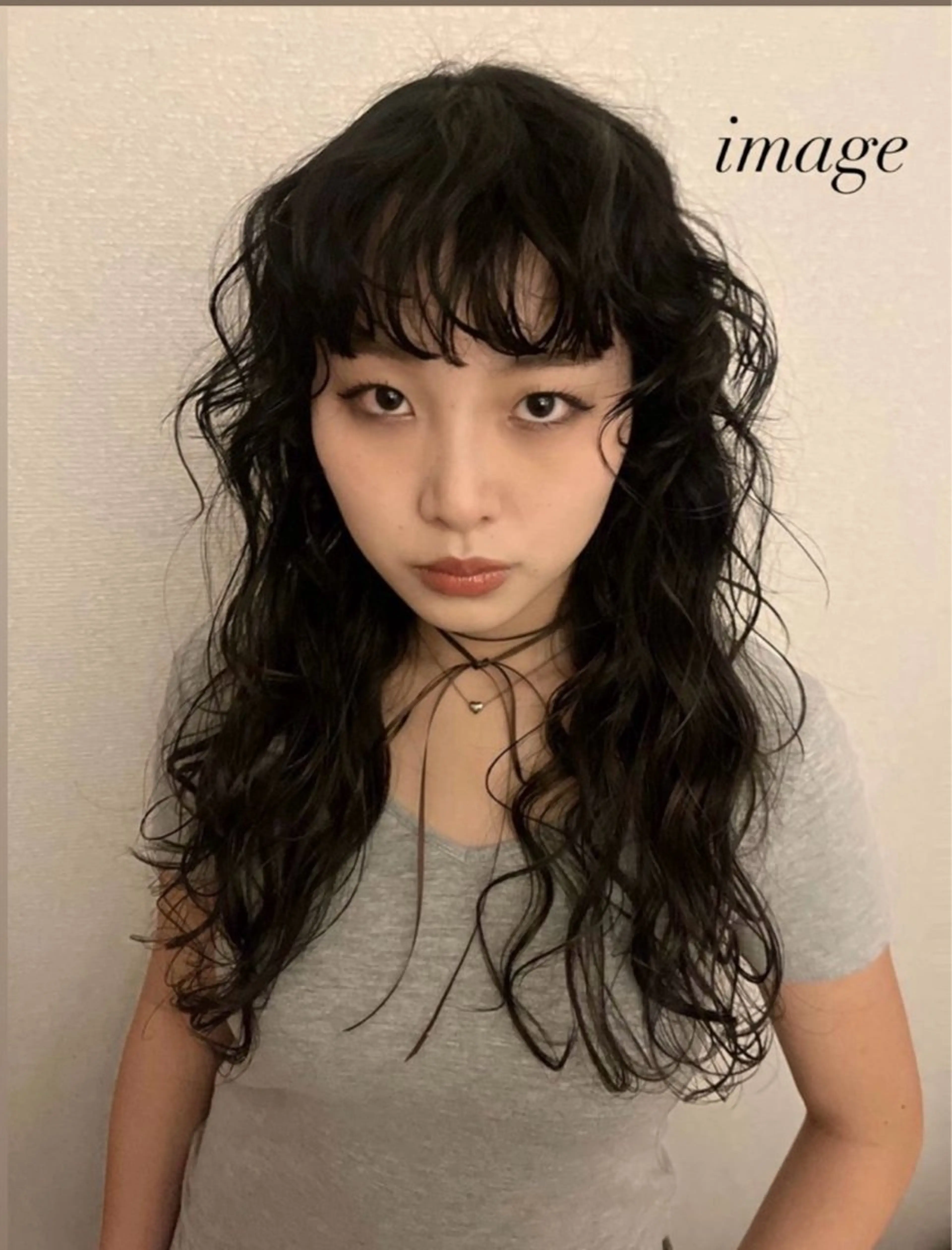 パーマ ボブ.顔周りカット カット/ユキカのヘアスタイル