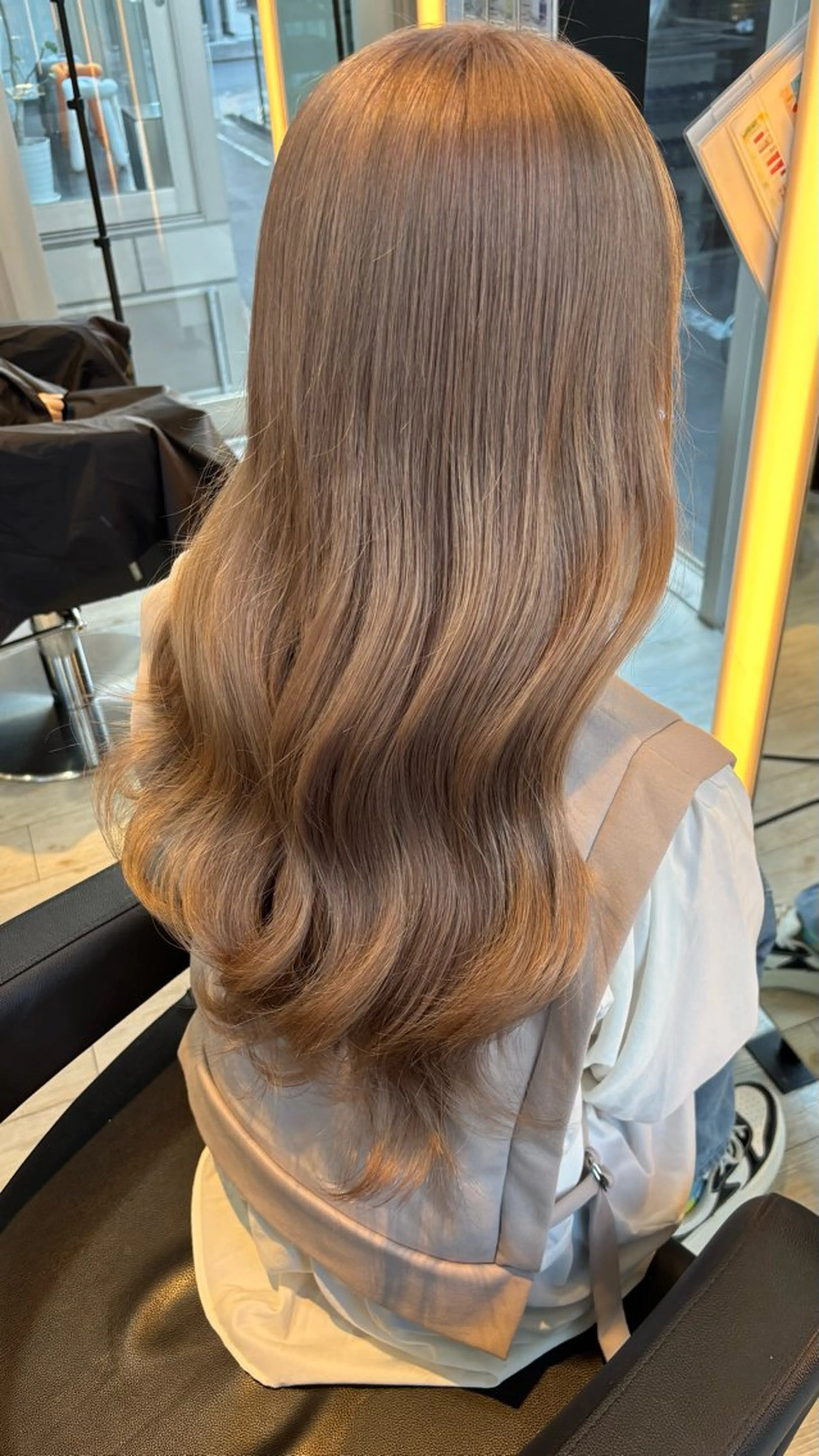 カラー ベージュカラー ブリーチ ミルクティーベージュ 髪質改善 カット ヘアカラー トリートメント miyu/ボブ/ 透明感カラー/栄のヘアスタイル