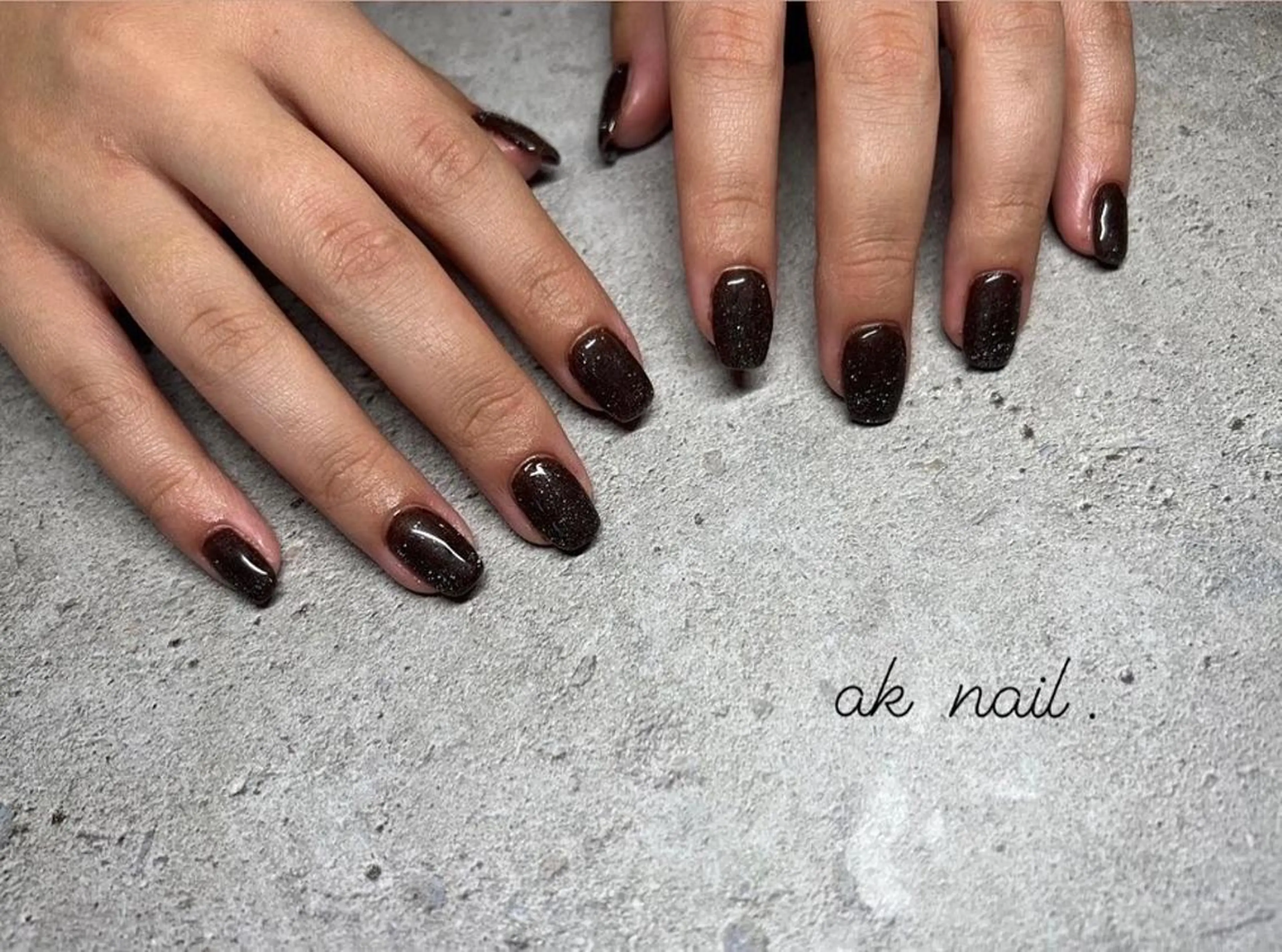 ネイル フラッシュネイル ハンドネイル ak nail .のネイルデザイン