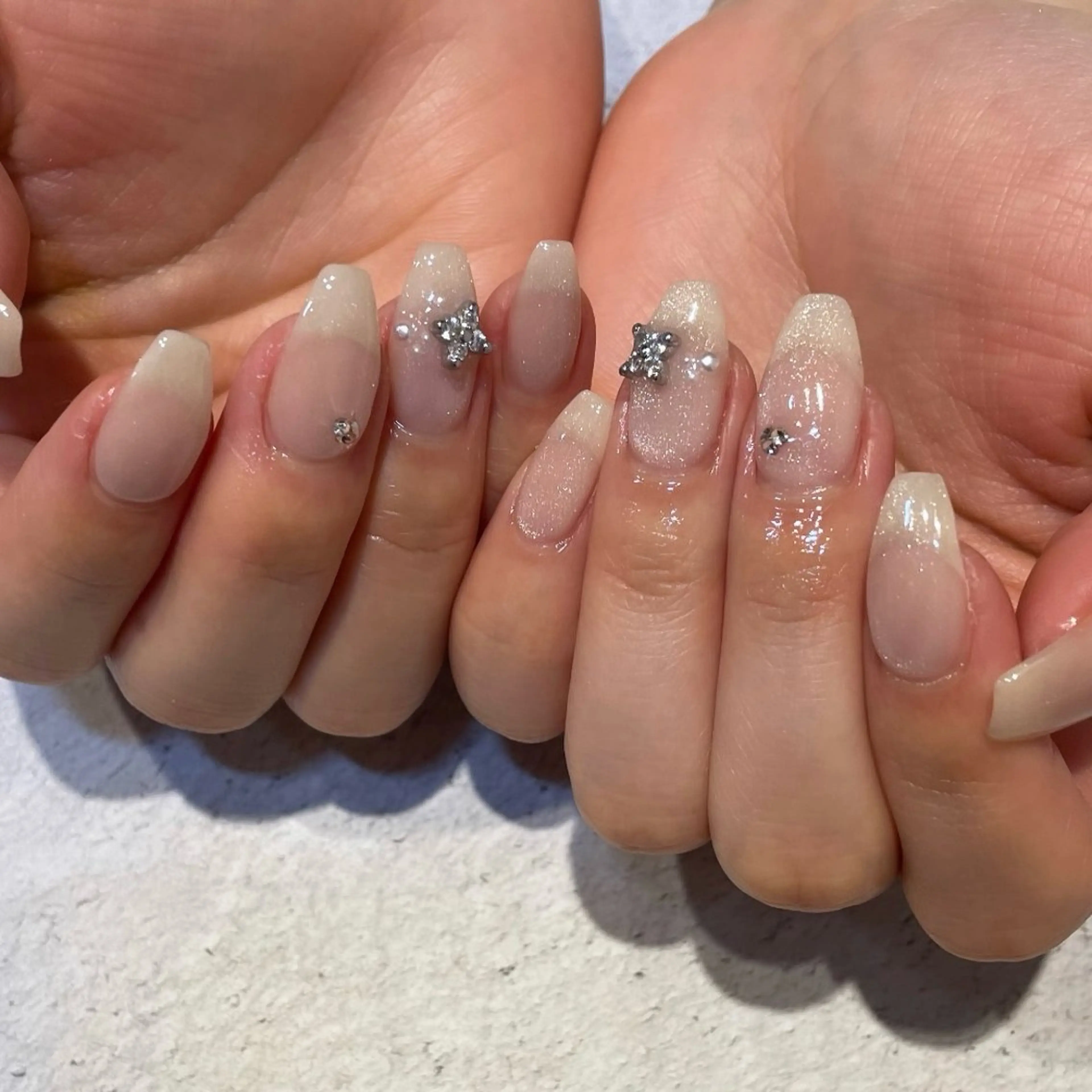 ネイル マグネットネイル 友野 遥のネイルデザイン