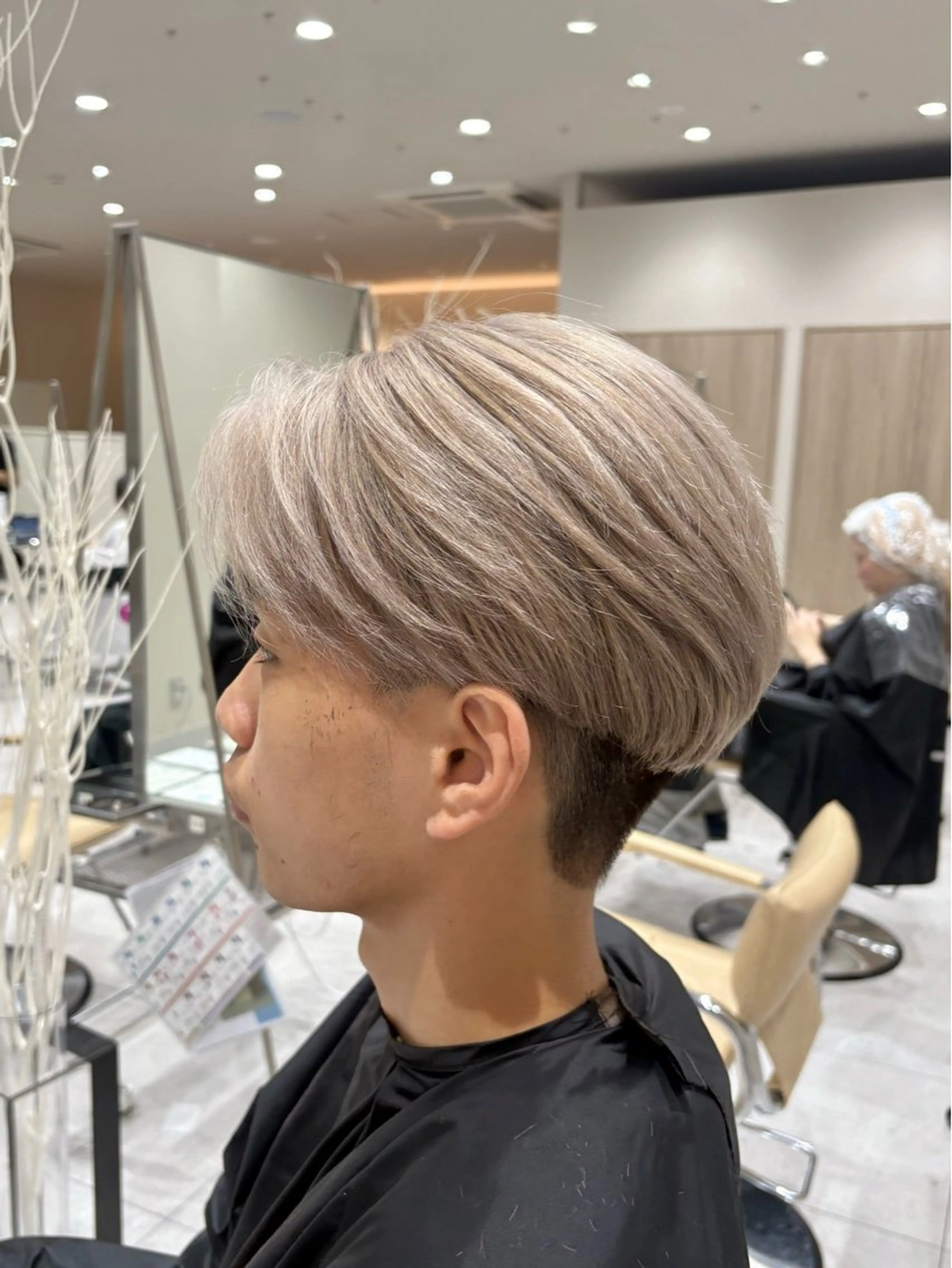 ショート カット ヘアカラー バレイヤージュ/ヘア アレンジ/shionのヘアスタイル