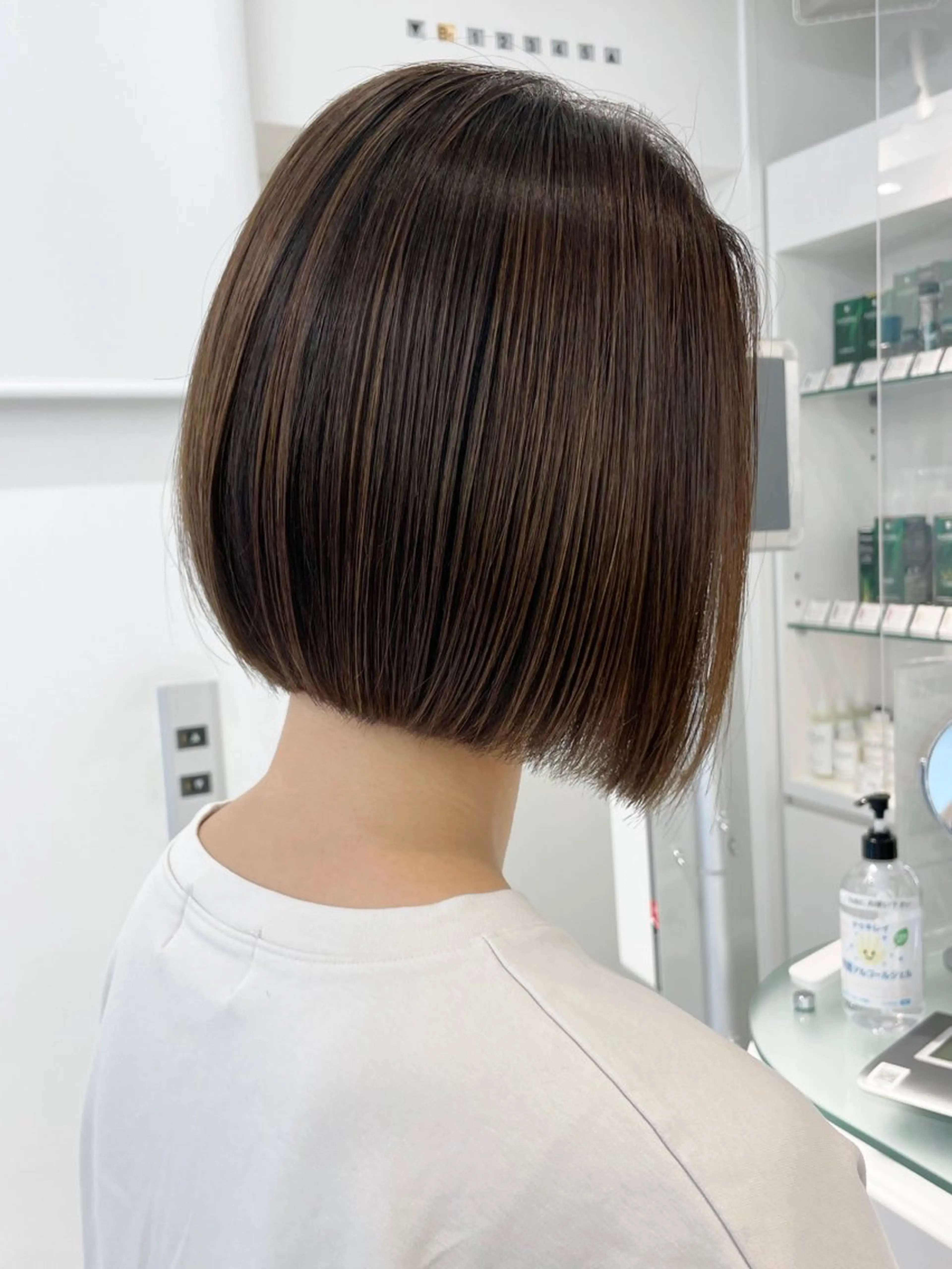 カラー 【レイヤーカット】 キサヌキミワのヘアスタイル