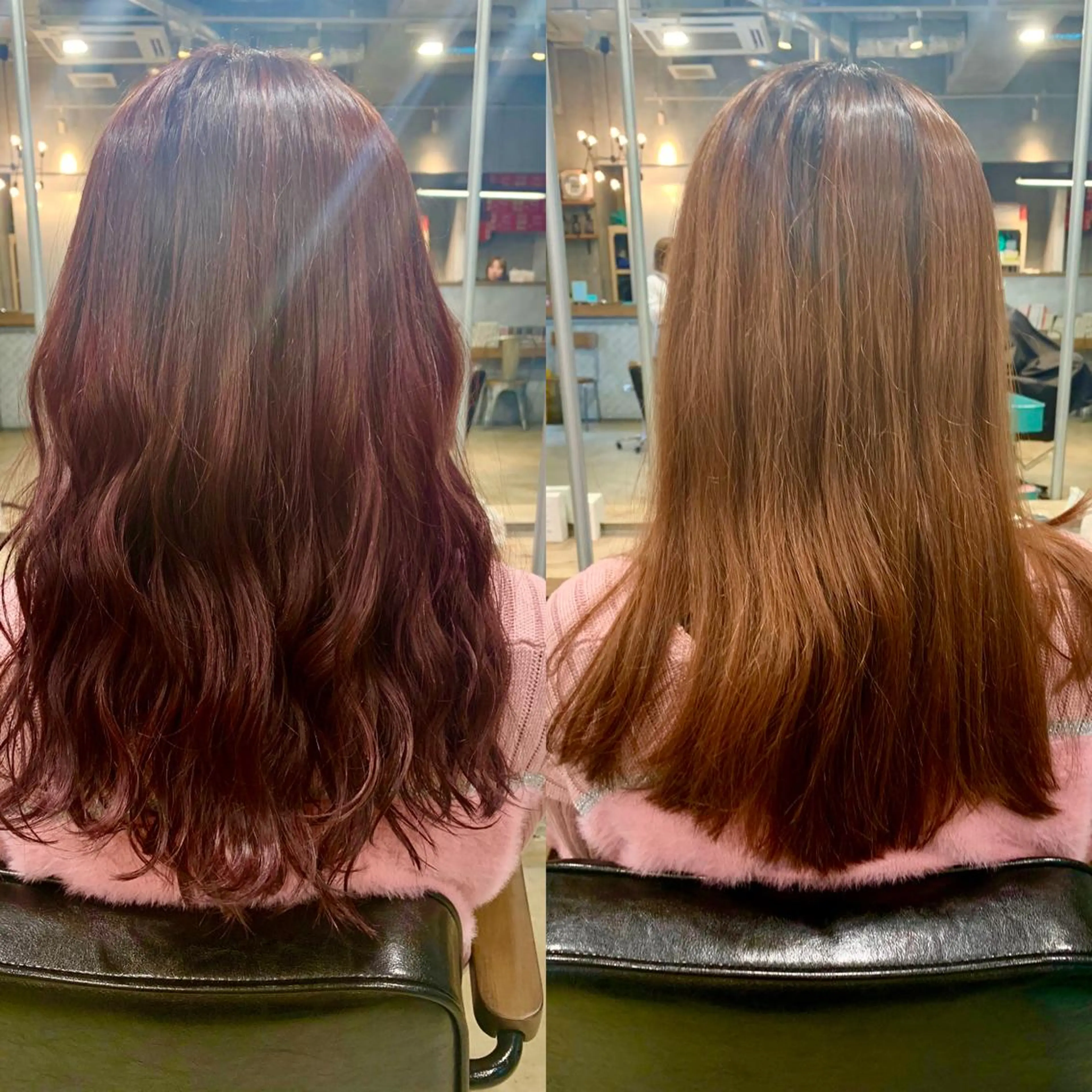 ロング カラー ショート🌼パーマ 本間正子のヘアスタイル