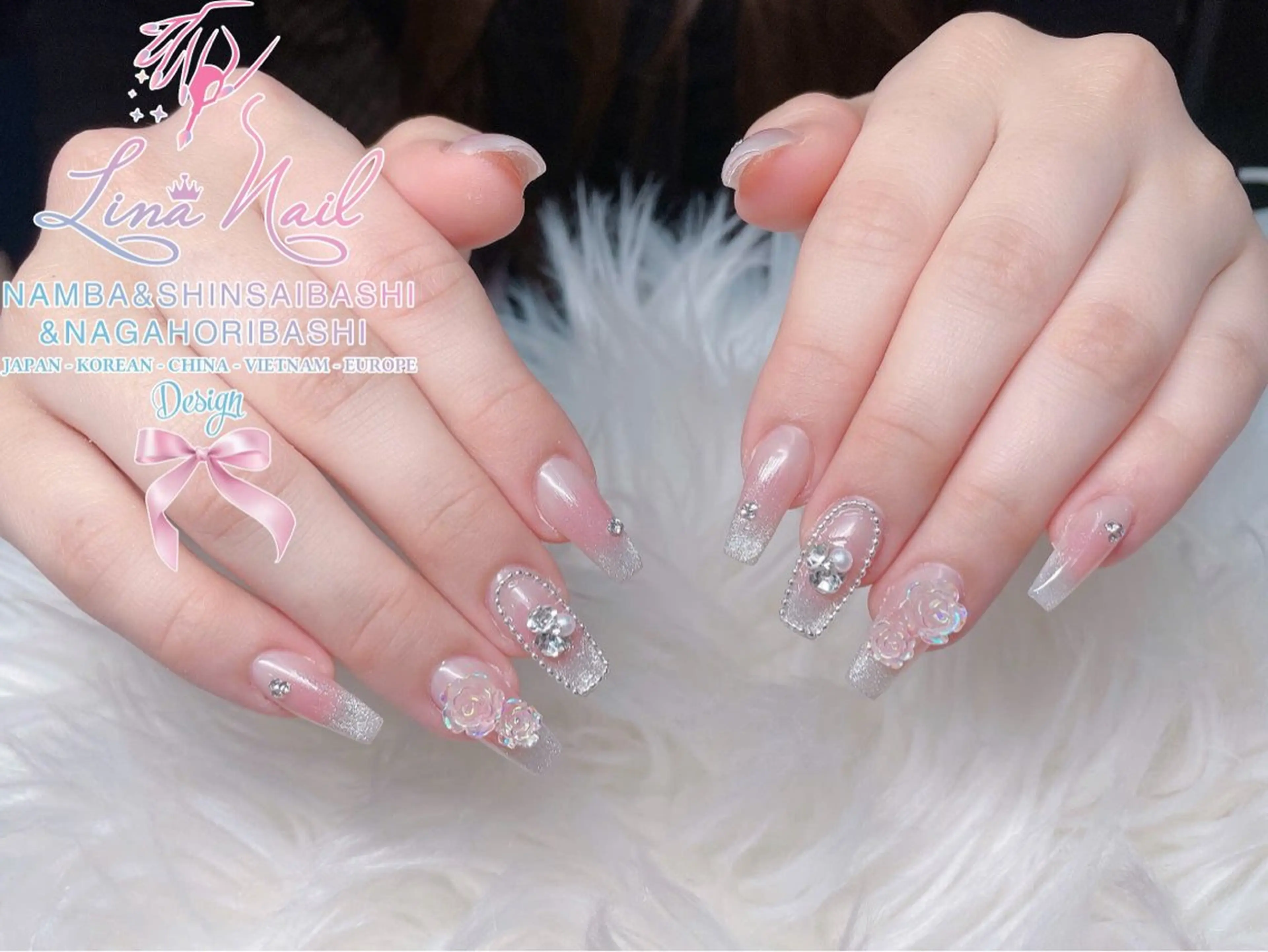 ネイル フットネイル ジェルネイル 持ち込み ネイルチップ ハンドネイル リナネイル 長堀橋店／東心斎橋店のネイルデザイン
