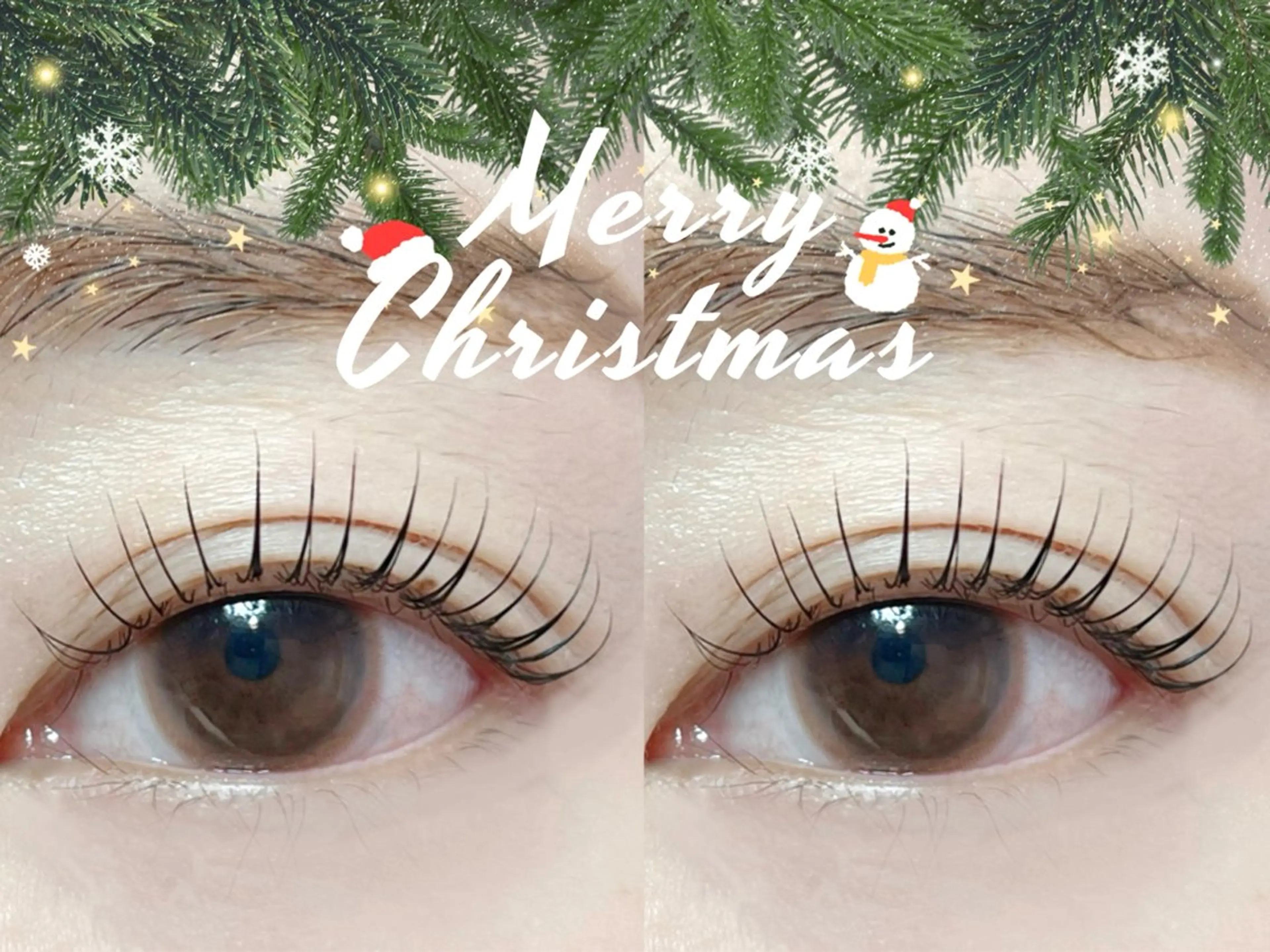 本日！🎄25日限定🎄🧸上まつ毛パーマ🧸アイシャンプー/2stepトリートメント/処理剤/コーティング付の写真