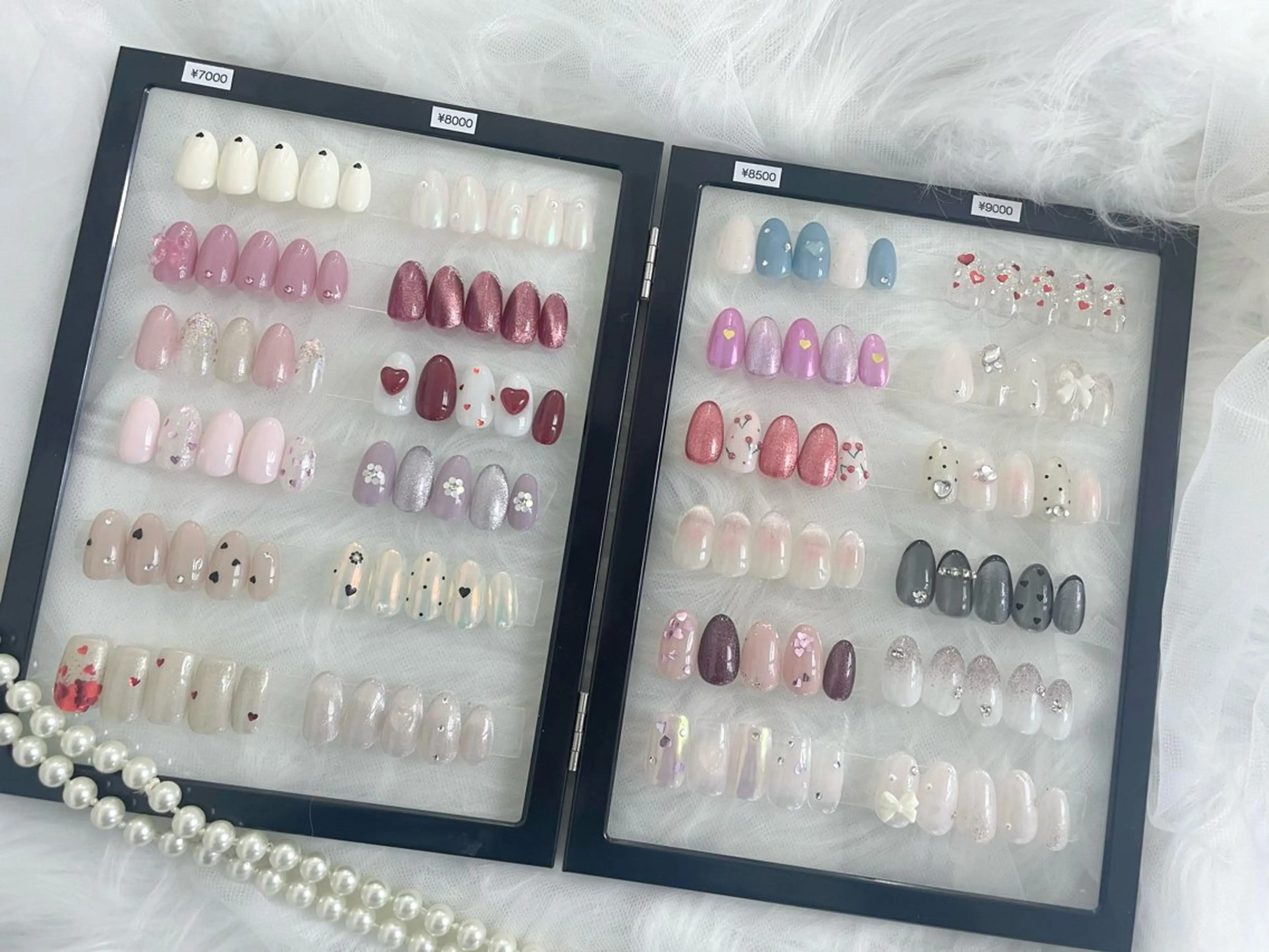【オフなし】 定額デザインネイル ¥7.000〜¥9.000〈パラジェル使用〉の写真