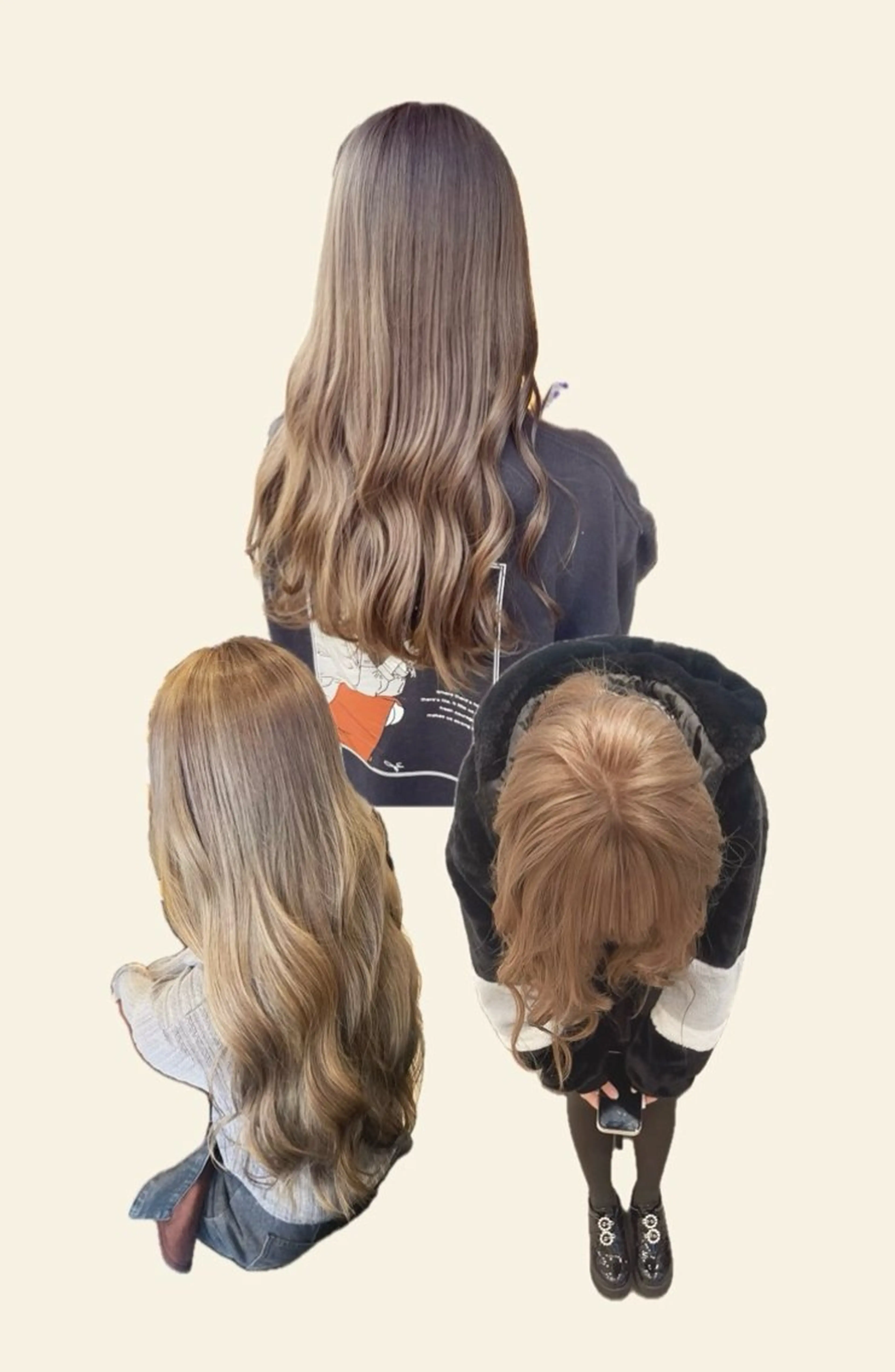 カット＋ダブルカラー🩵🩵の写真