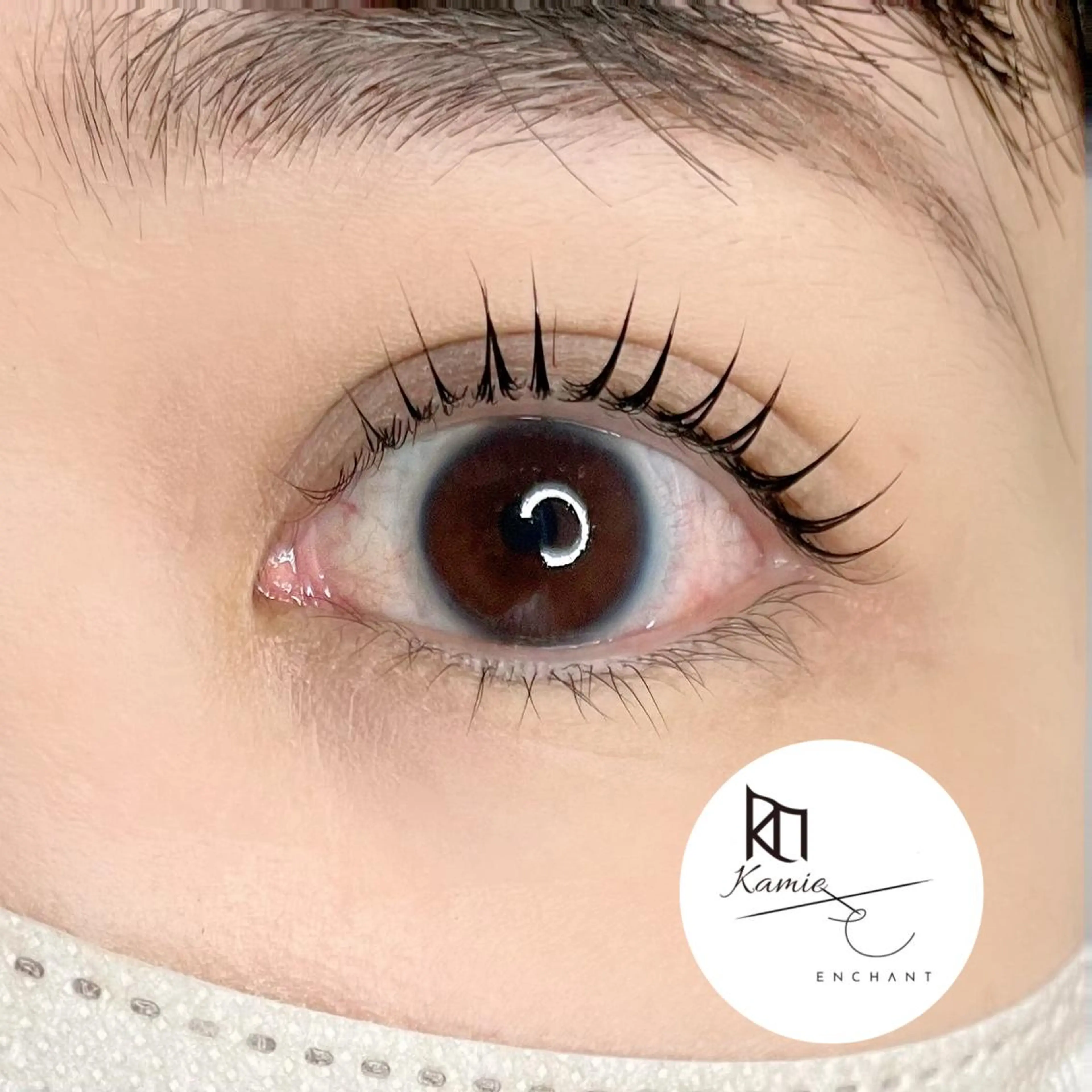 マツエク・マツパ 一重×まつ毛パーマ Kamie eyelashのマツエク・マツパデザイン