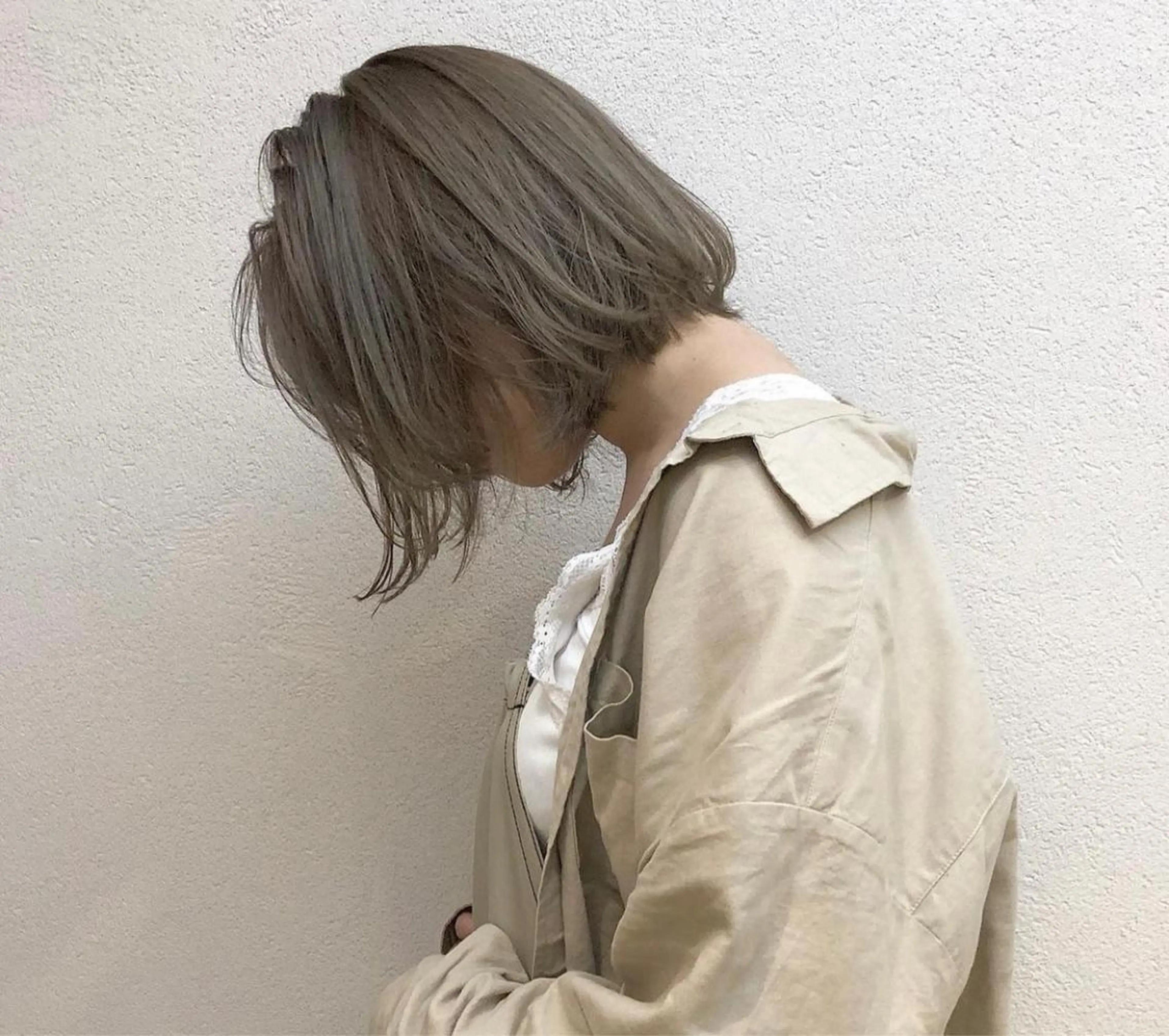 カラー ベージュカラー カット ヘアカラー トリートメント ヘッドスパ 韓国レイヤーカット 🫧大阪梅田レイヤーのヘアスタイル