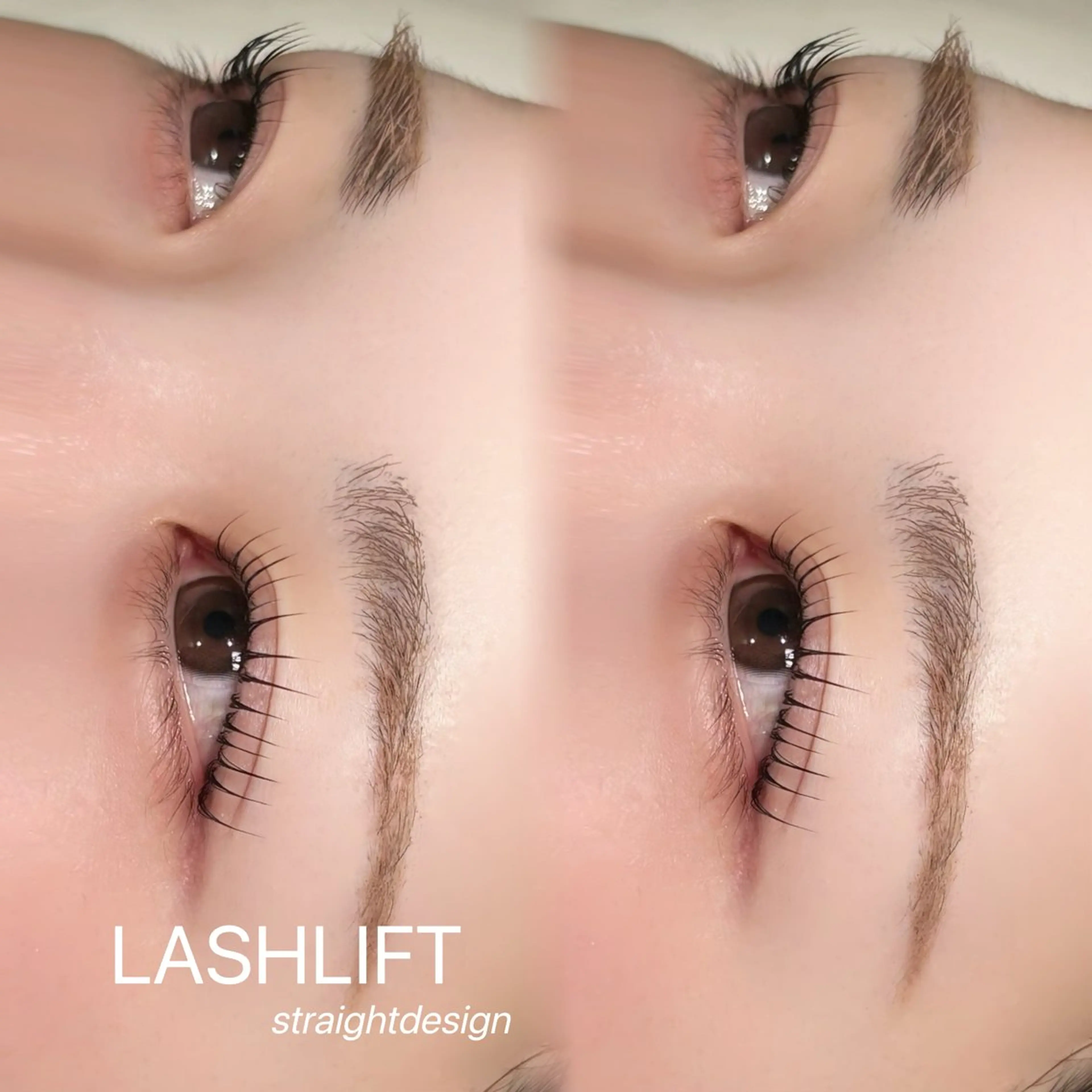 【その場で次回予約限定♡】〈まつ毛パーマ〉×〈美眉アイブロウスタイリング〉💎💞の写真