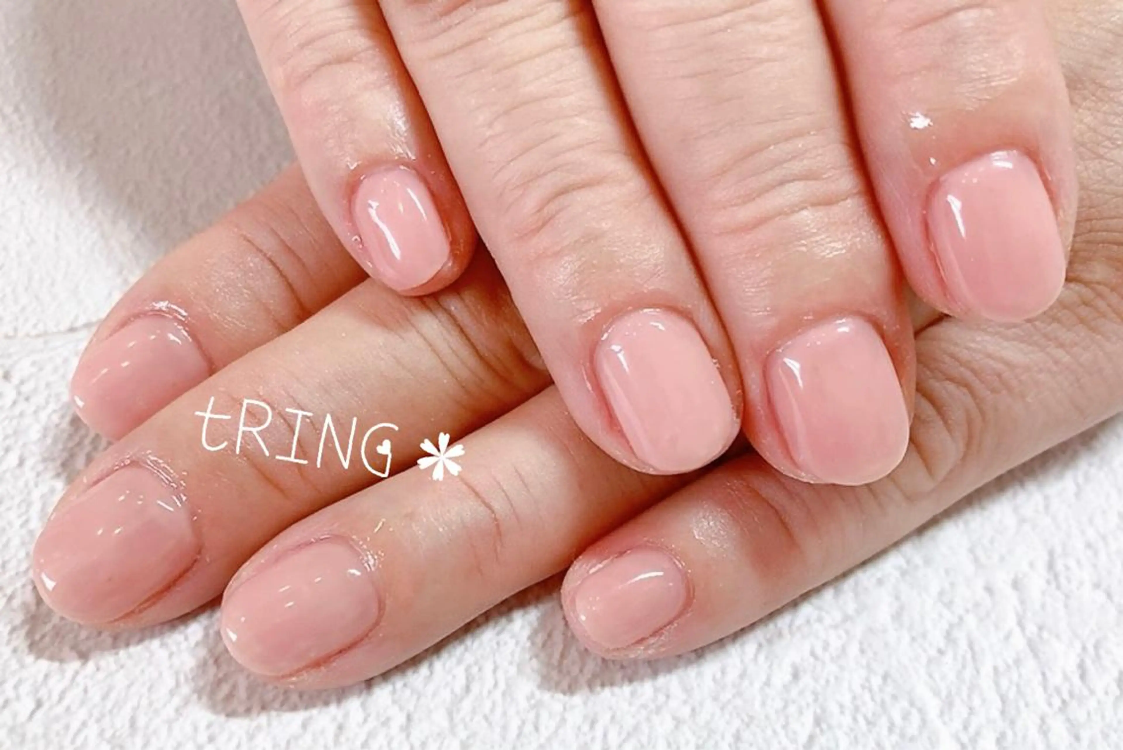 ネイル ハンドネイル tRING＊ しいの木台のネイルデザイン