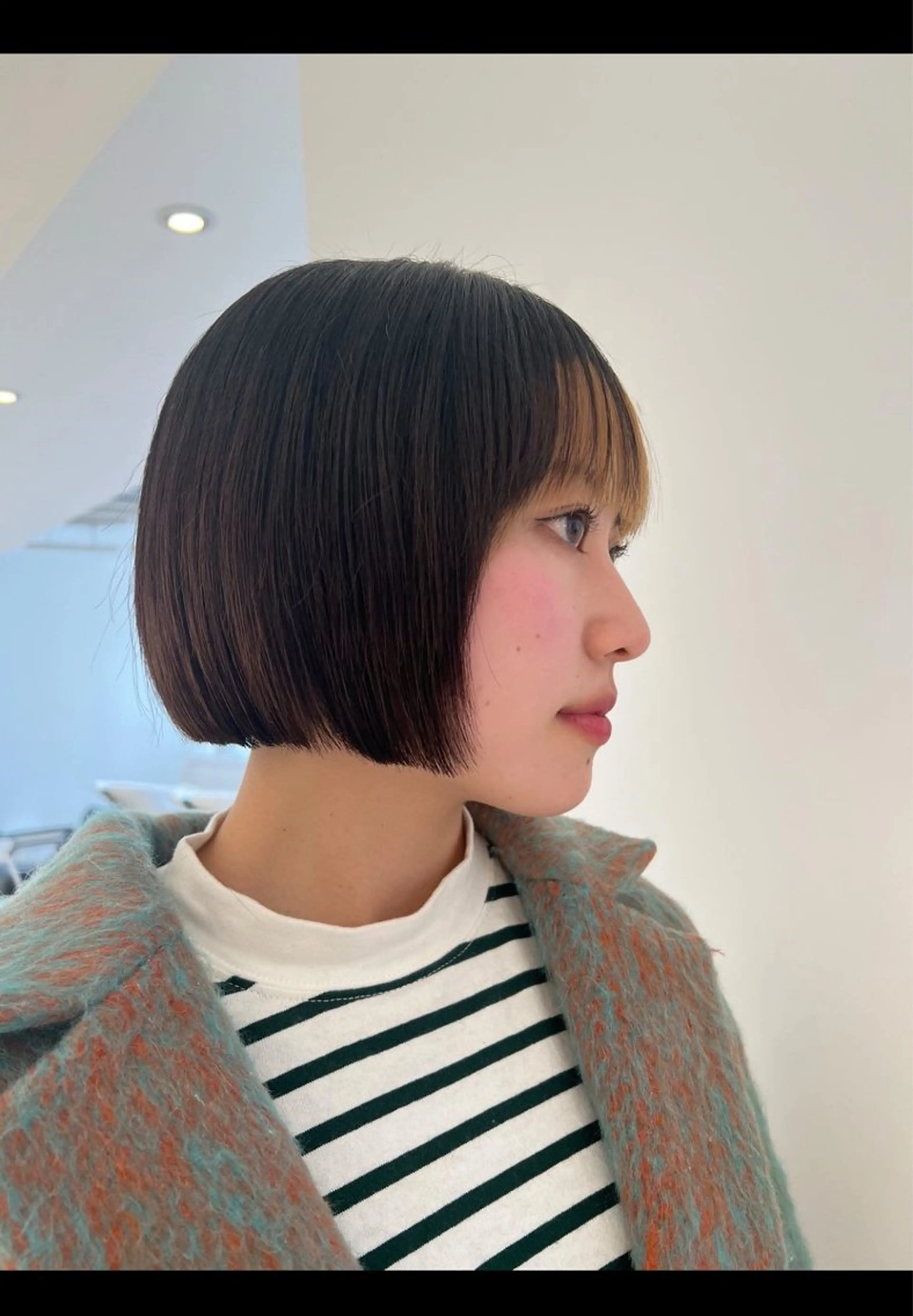 ショート ボブ 清水 香理のヘアスタイル