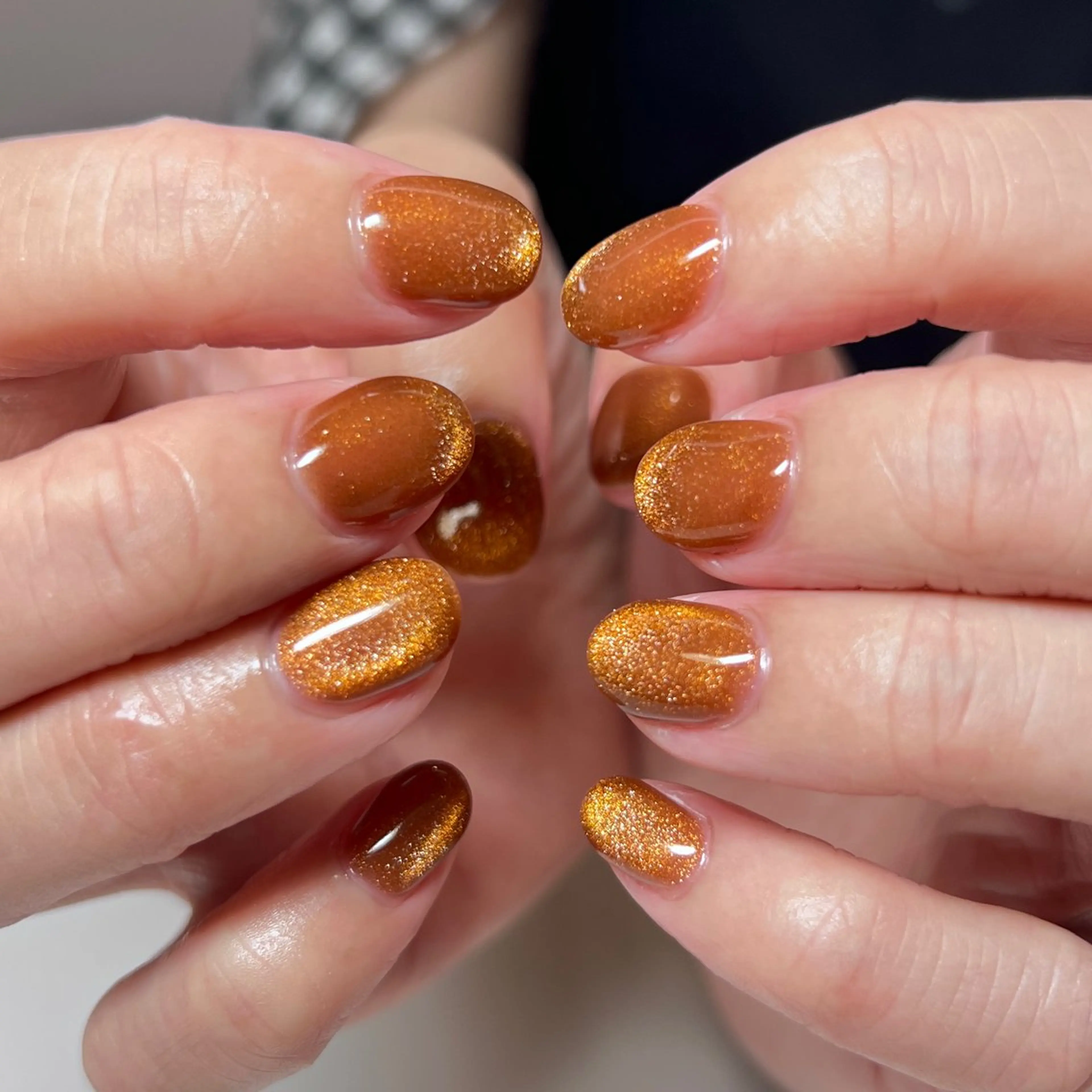 ネイル マグネットネイル マグネットワンカラー ワンカラーネイル ハンドネイル REHTOF ｜朝7時Open☀️のネイルデザイン