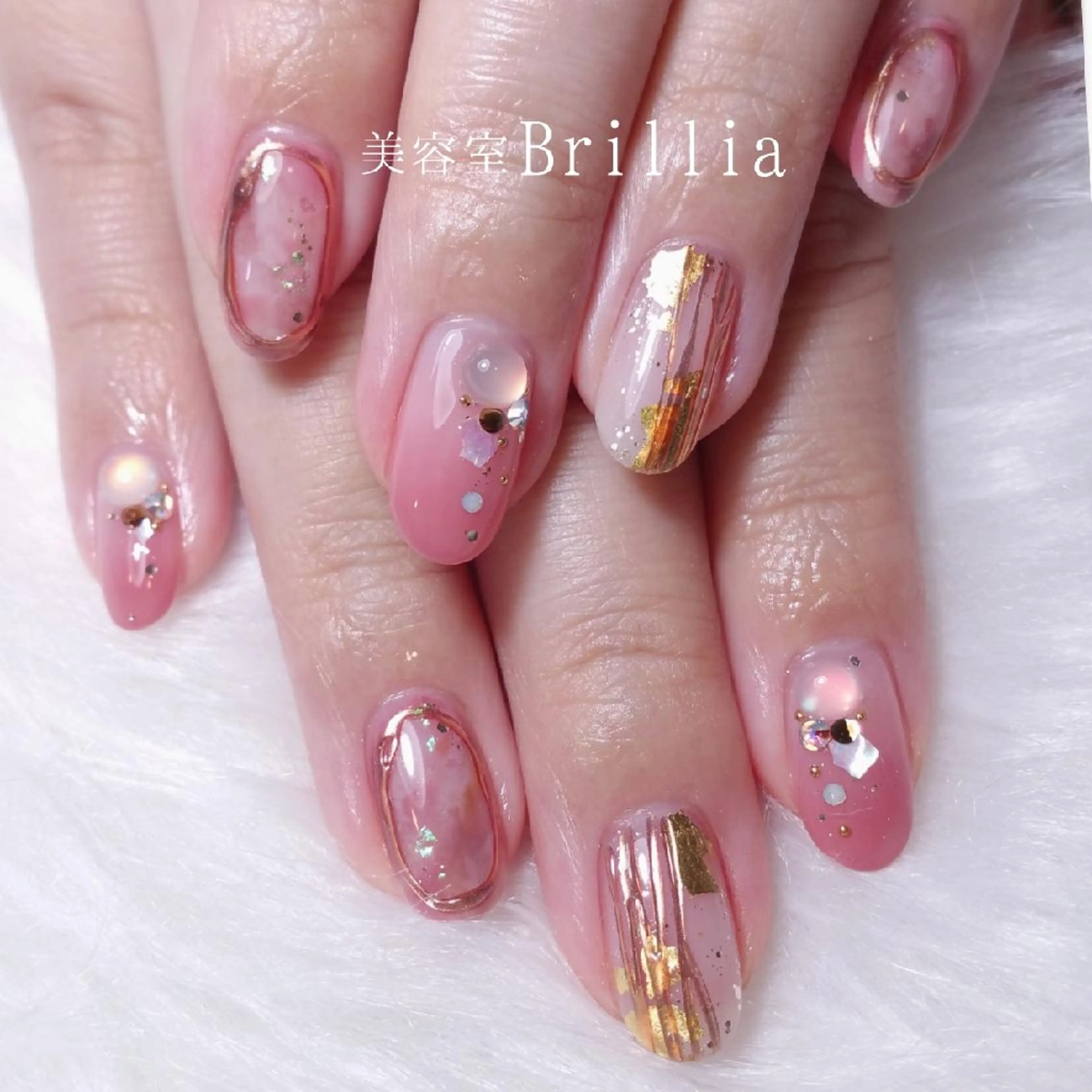 ネイル ハンドネイル 柴田 彩のネイルデザイン