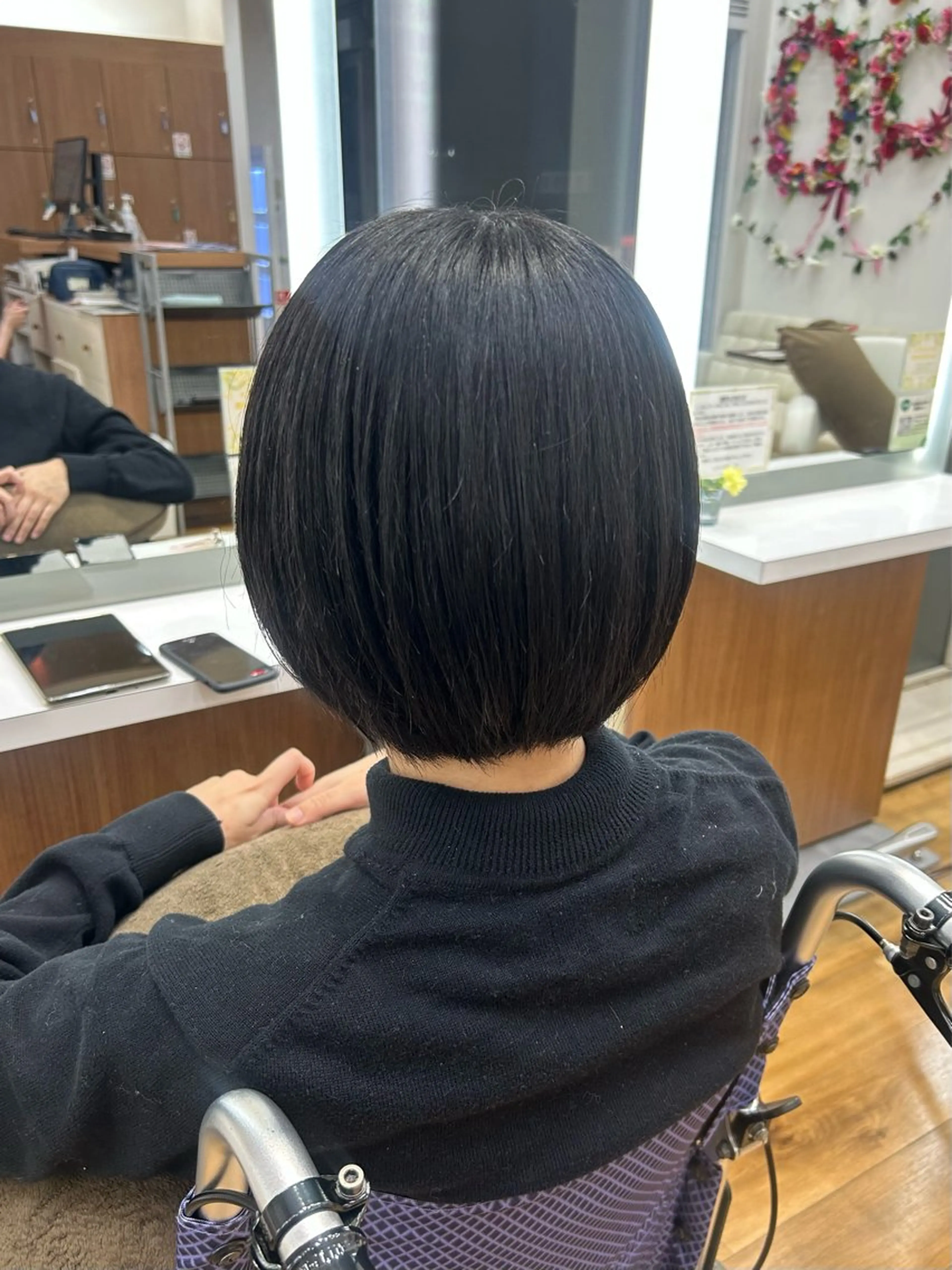 ショート ショートボブ ボブ ショートヘア レナークウィズ　北川 愛璃のヘアスタイル