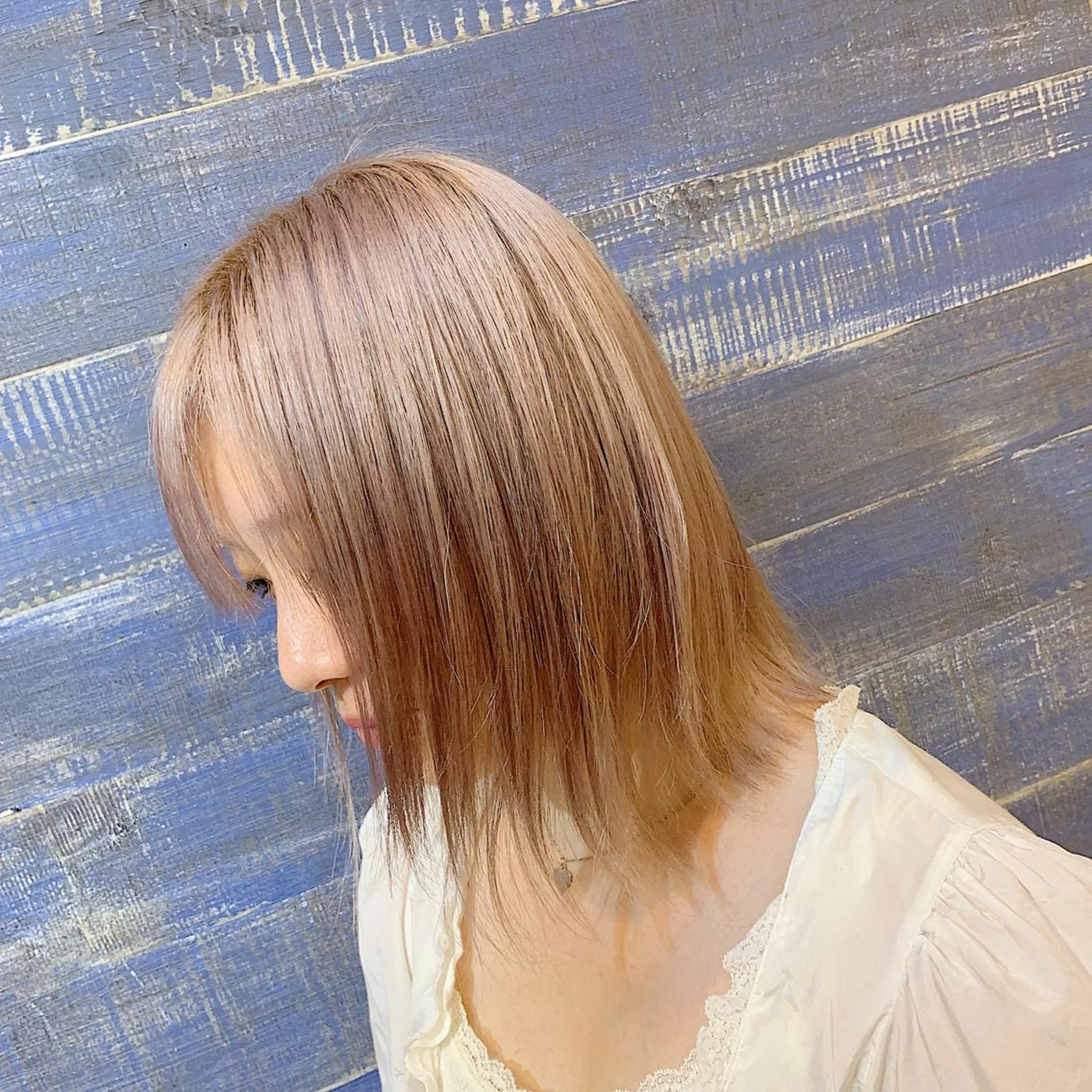 ショート カラー ブリーチ ブロンド GO TODAY SHAiRE SALON 町田店所属・🫧大森 知夏🫧のヘアスタイル