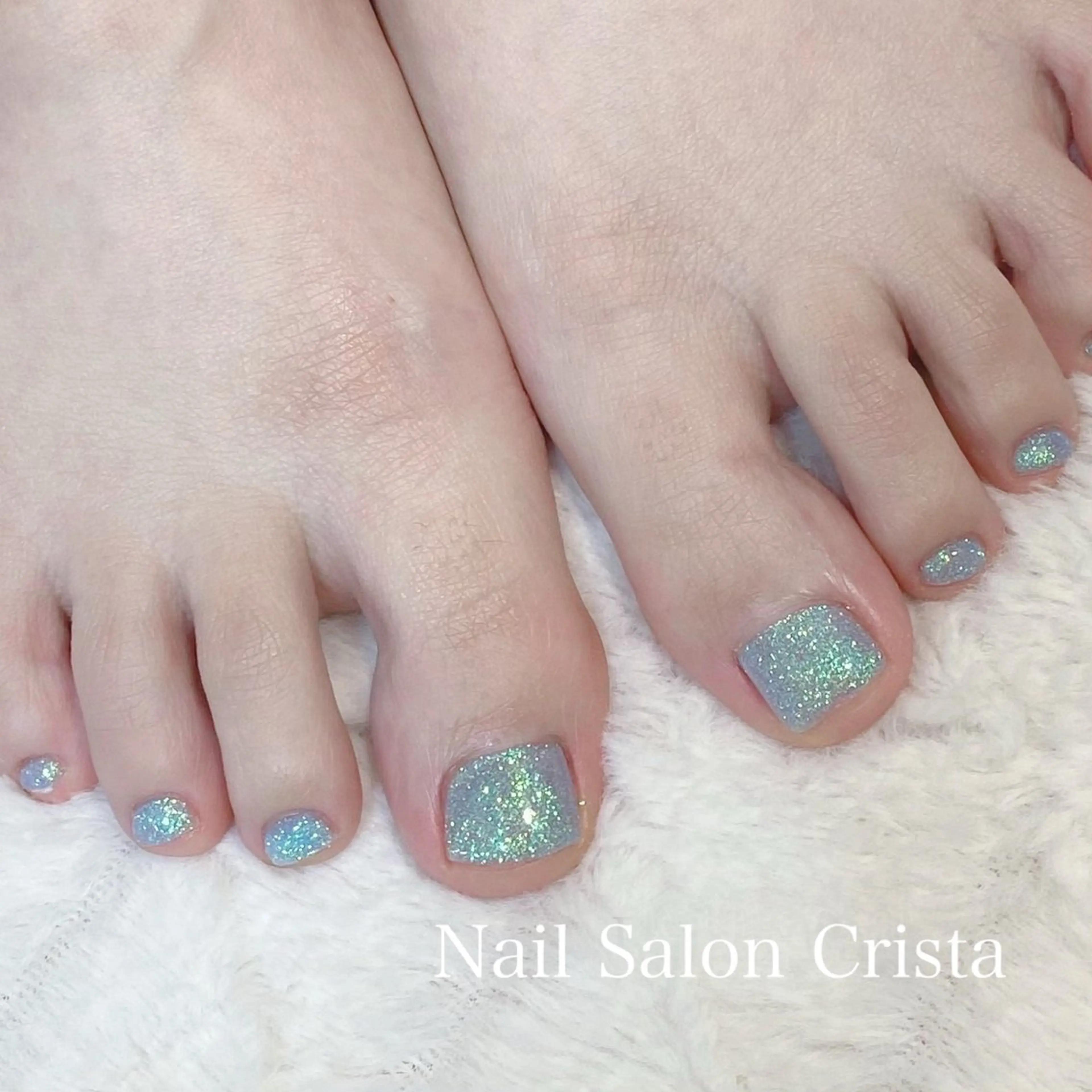 ネイル フットネイル ジェルネイル マグネットネイル オフィスネイル ワンカラーネイル NAILSALON CRISTA所属・🤍CRISTA yui🤍のネイルデザイン