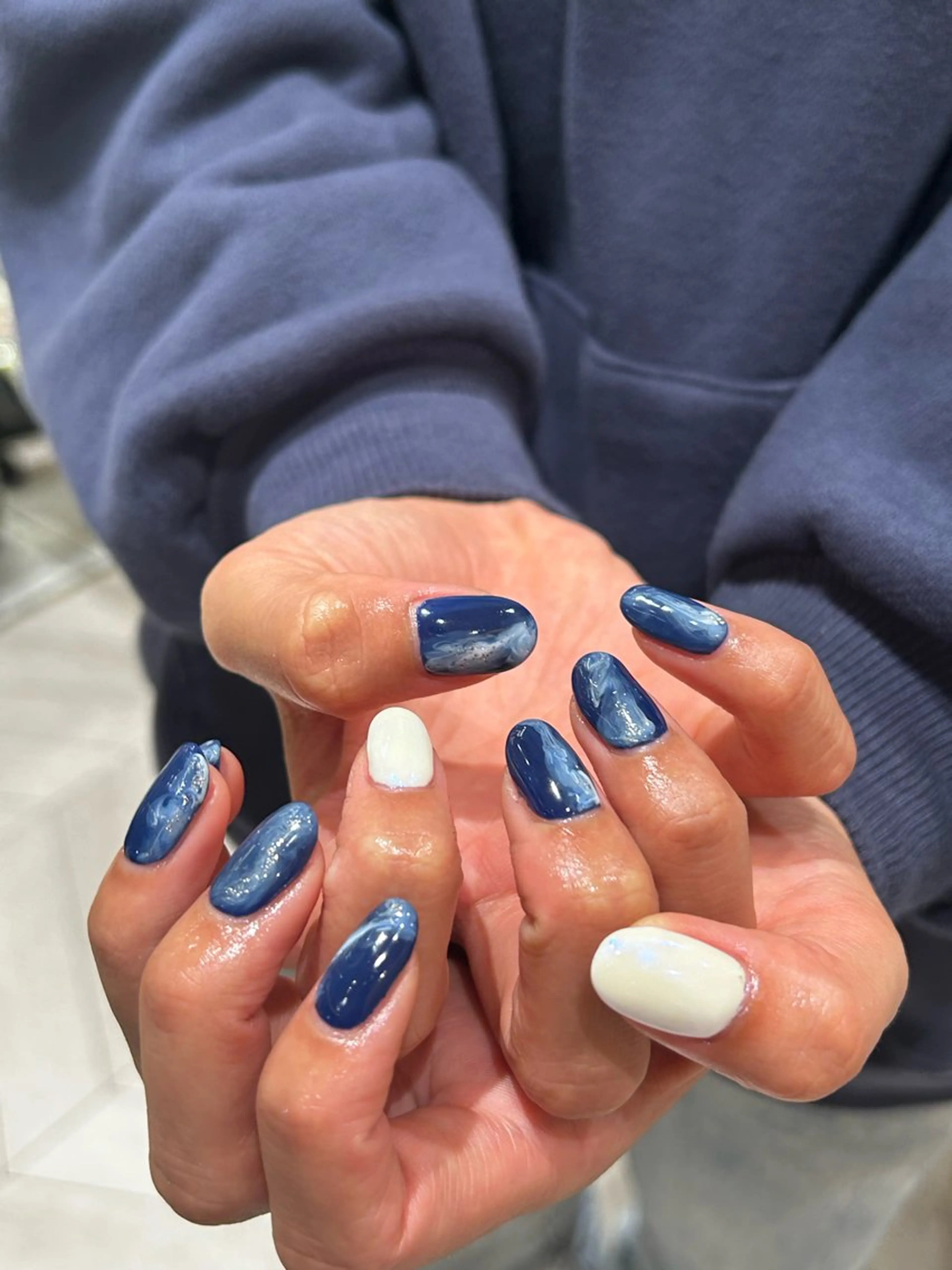 ネイル ꪆৎ平行アーチ ྀི ワカナの眉毛・アイブロウイメージ