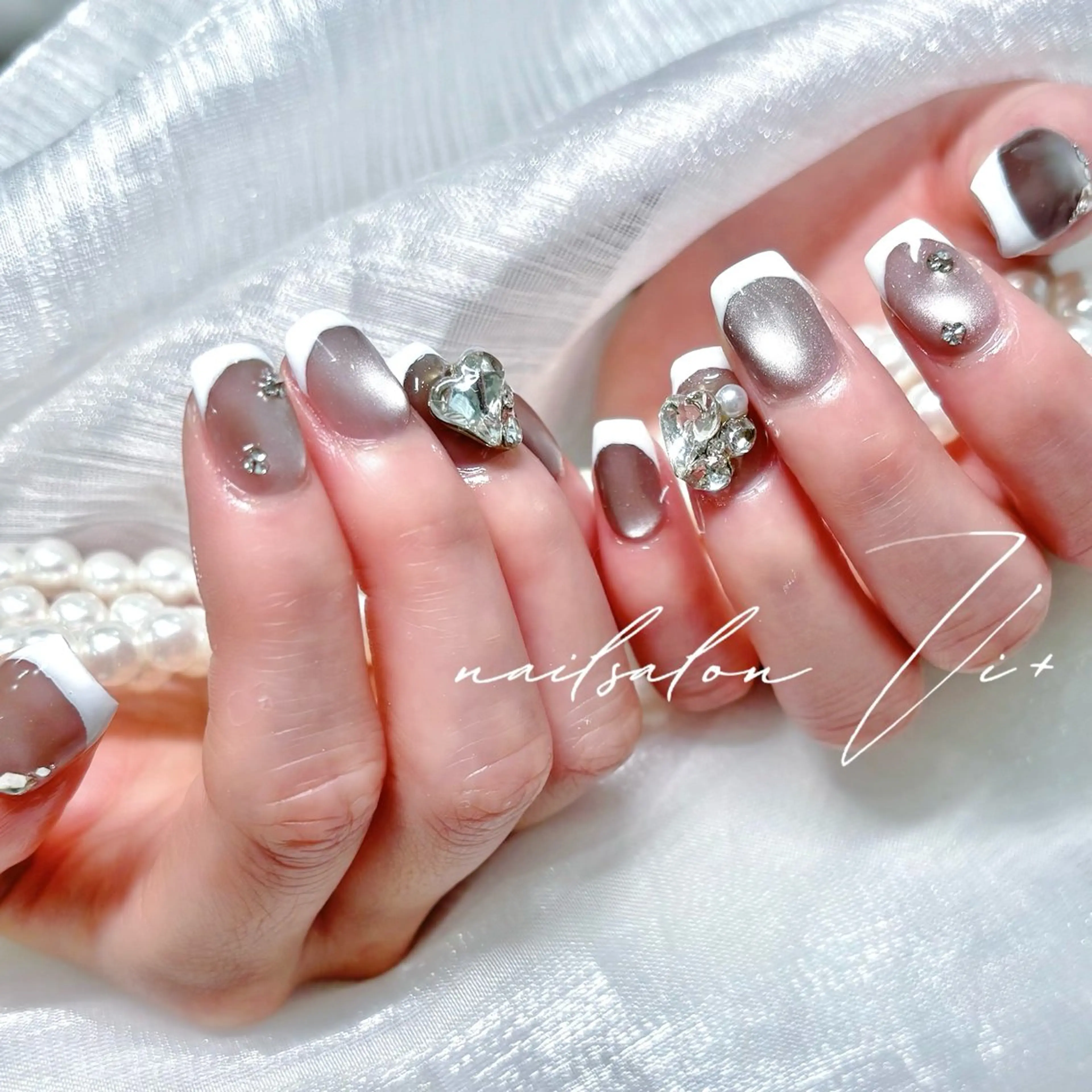 【スキンカラーベース🩰】フレンチネイルコース🤍の写真