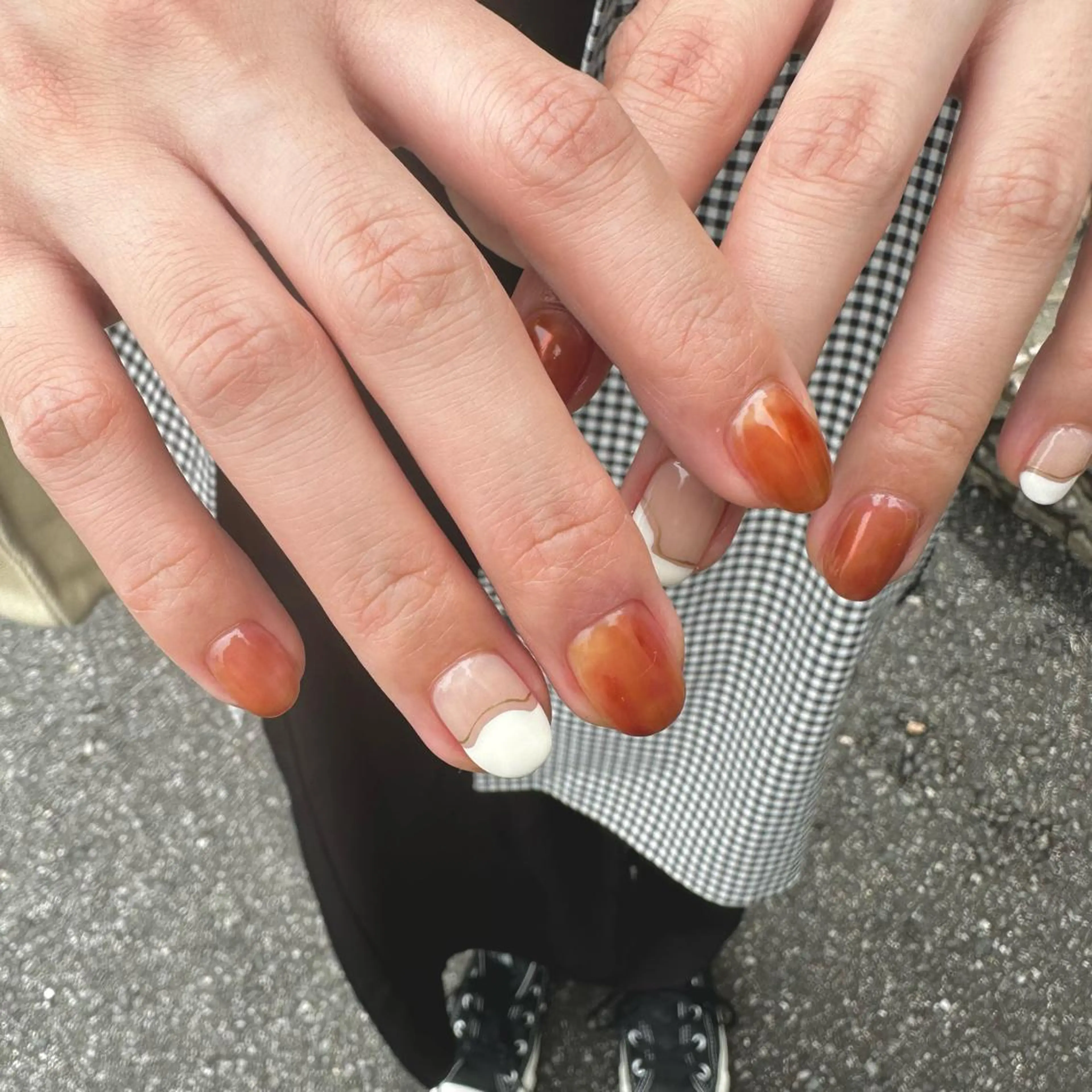 ネイル ハンドネイル 片野 菜々のネイルデザイン