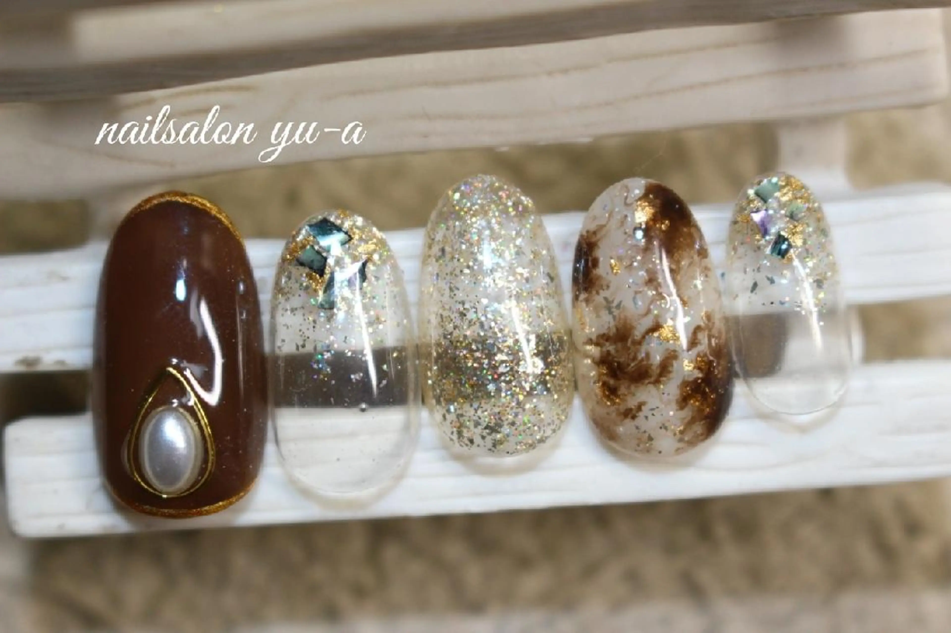 ネイル ハンドネイル yu-a☆  ネイル ＆ホワイトニングのネイルデザイン