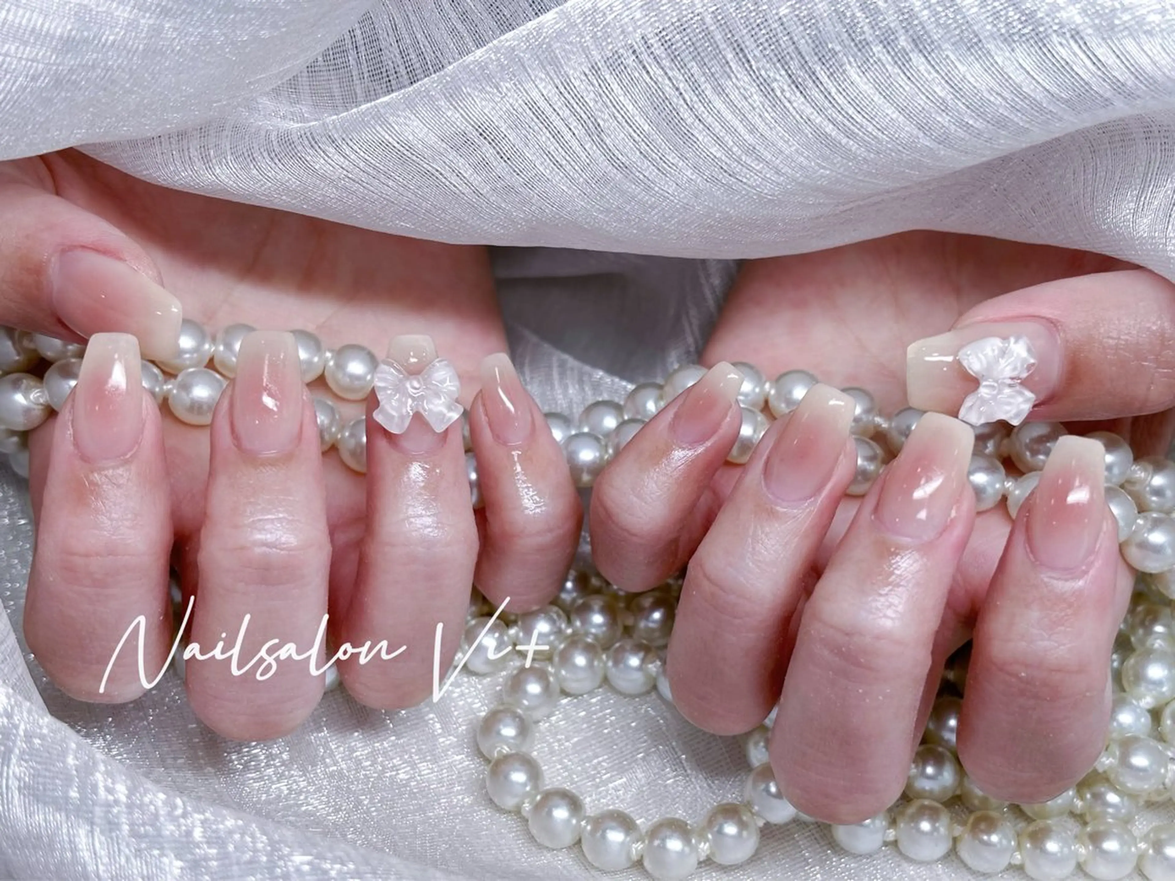 ネイル ハンドネイル Nailsalon Vi+ももか🩷のネイルデザイン