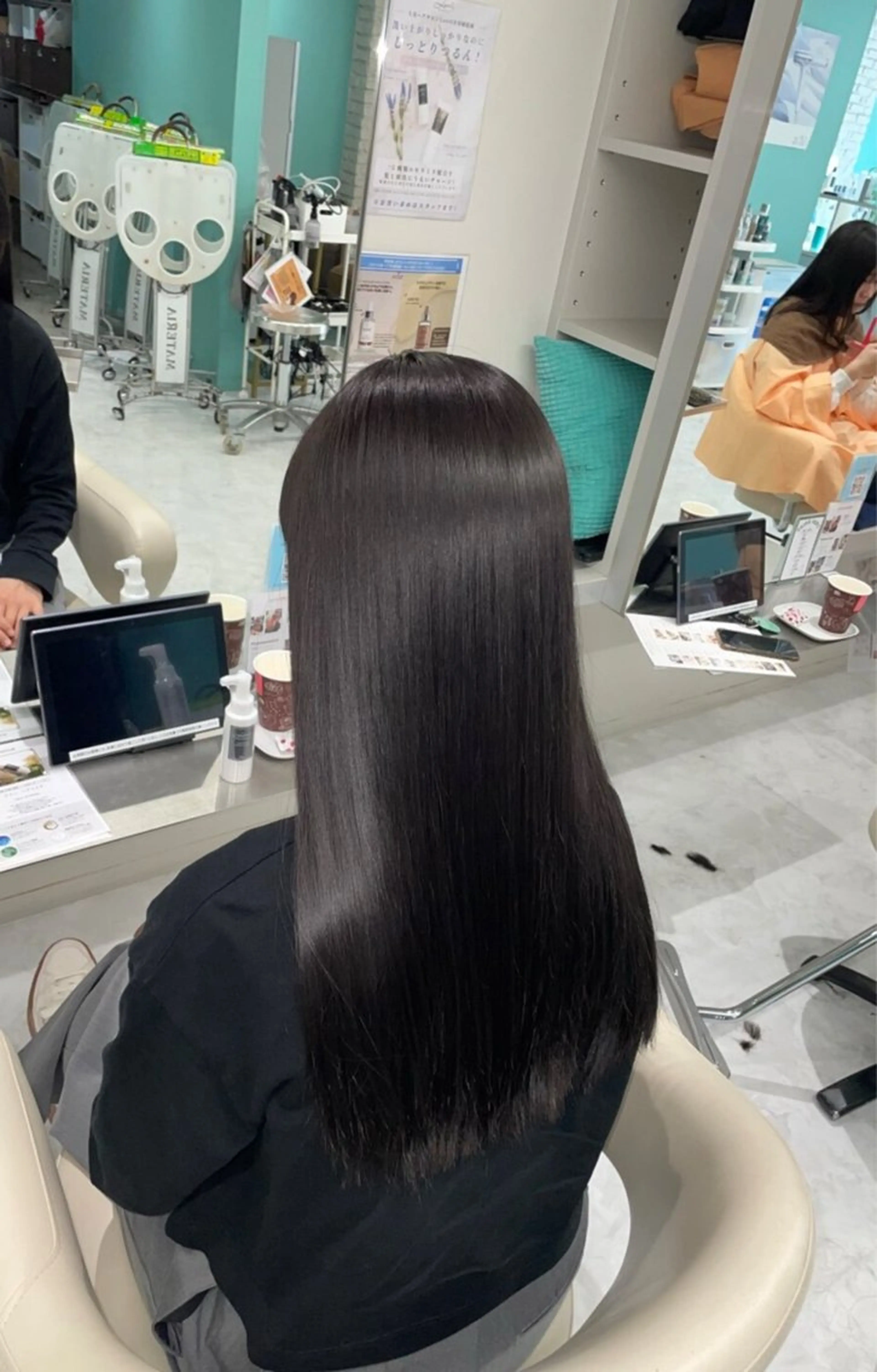 ロング 縮毛矯正 メンズ特化型美容師 sakuraのヘアスタイル