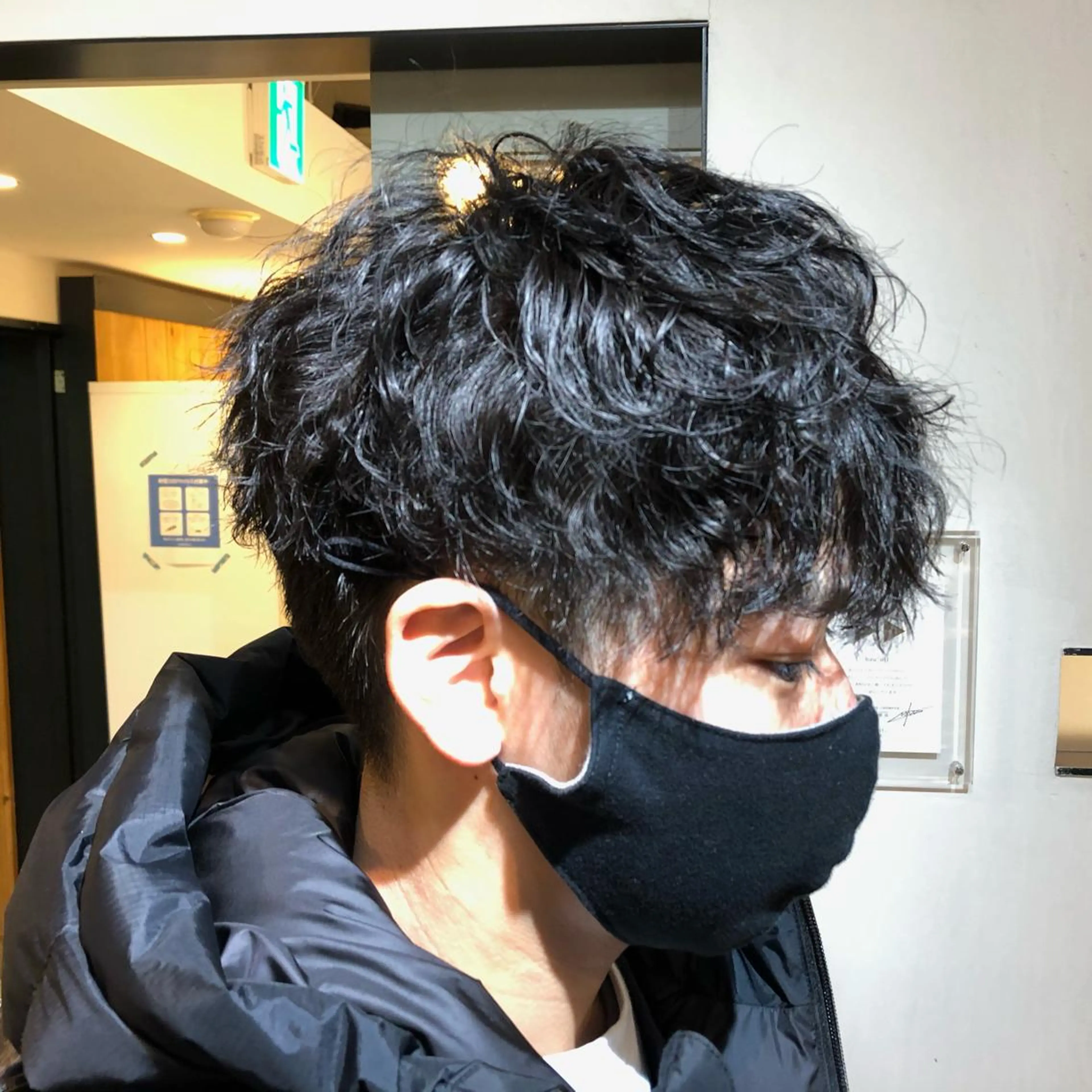 パーマ メンズ カット✂️カラー🌈 はお任せ✨　芳賀　要のヘアスタイル