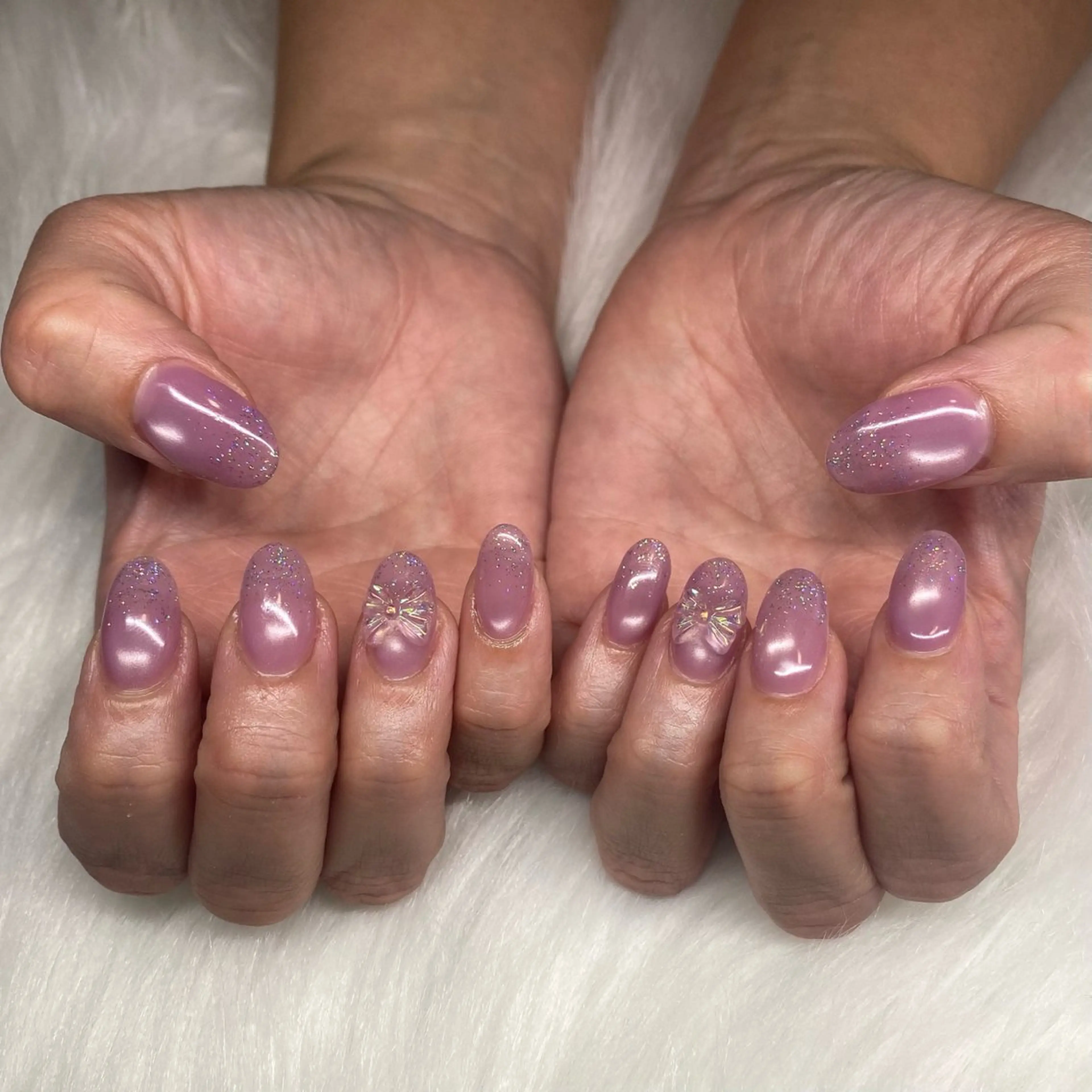 ネイル 長さ出し nail salon milkのネイルデザイン