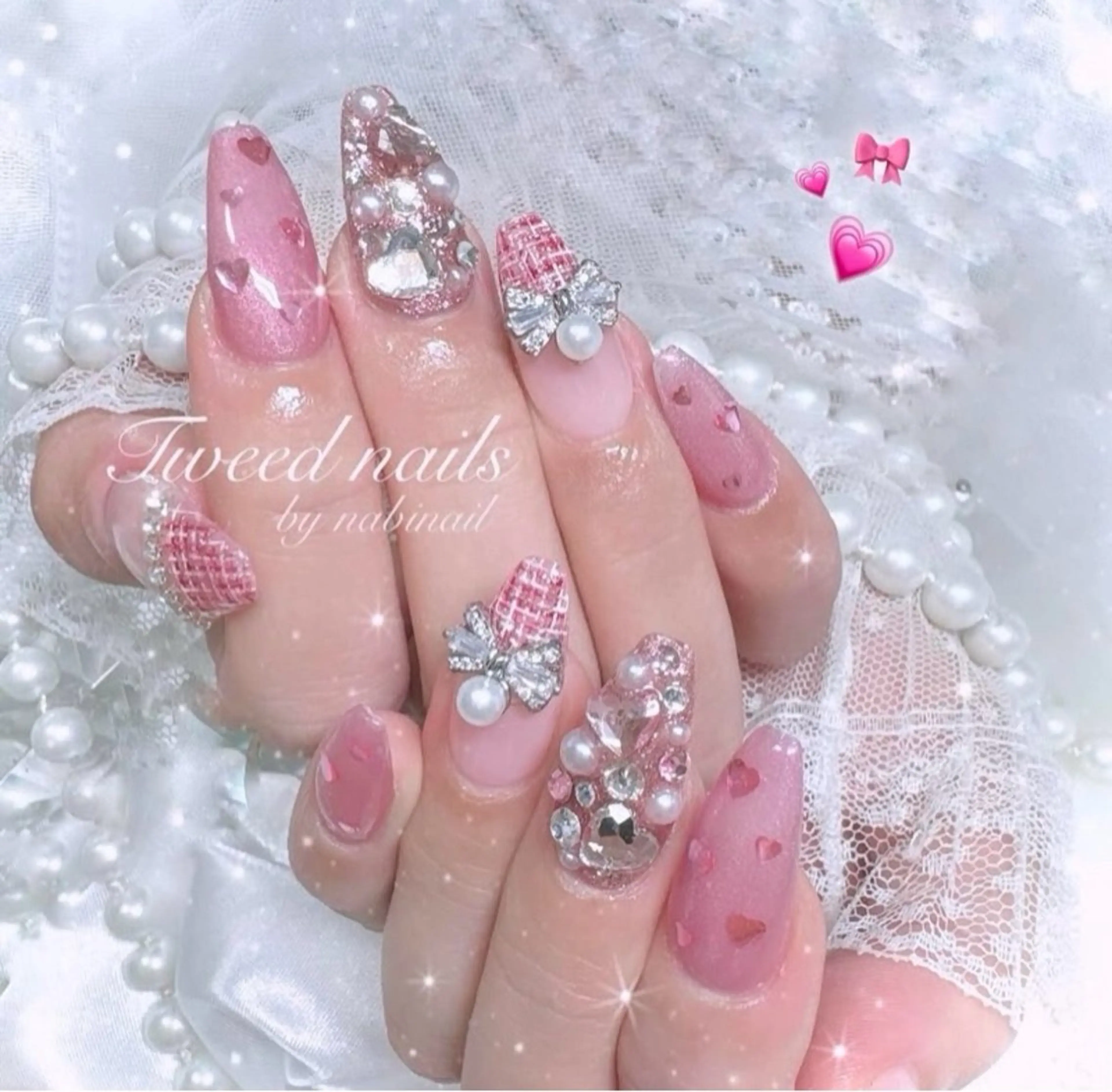 ネイル オーロラネイル チークネイル 長さ出し フットネイル フレンチネイル Lee Nails チップ長さだし専門店のネイルデザイン