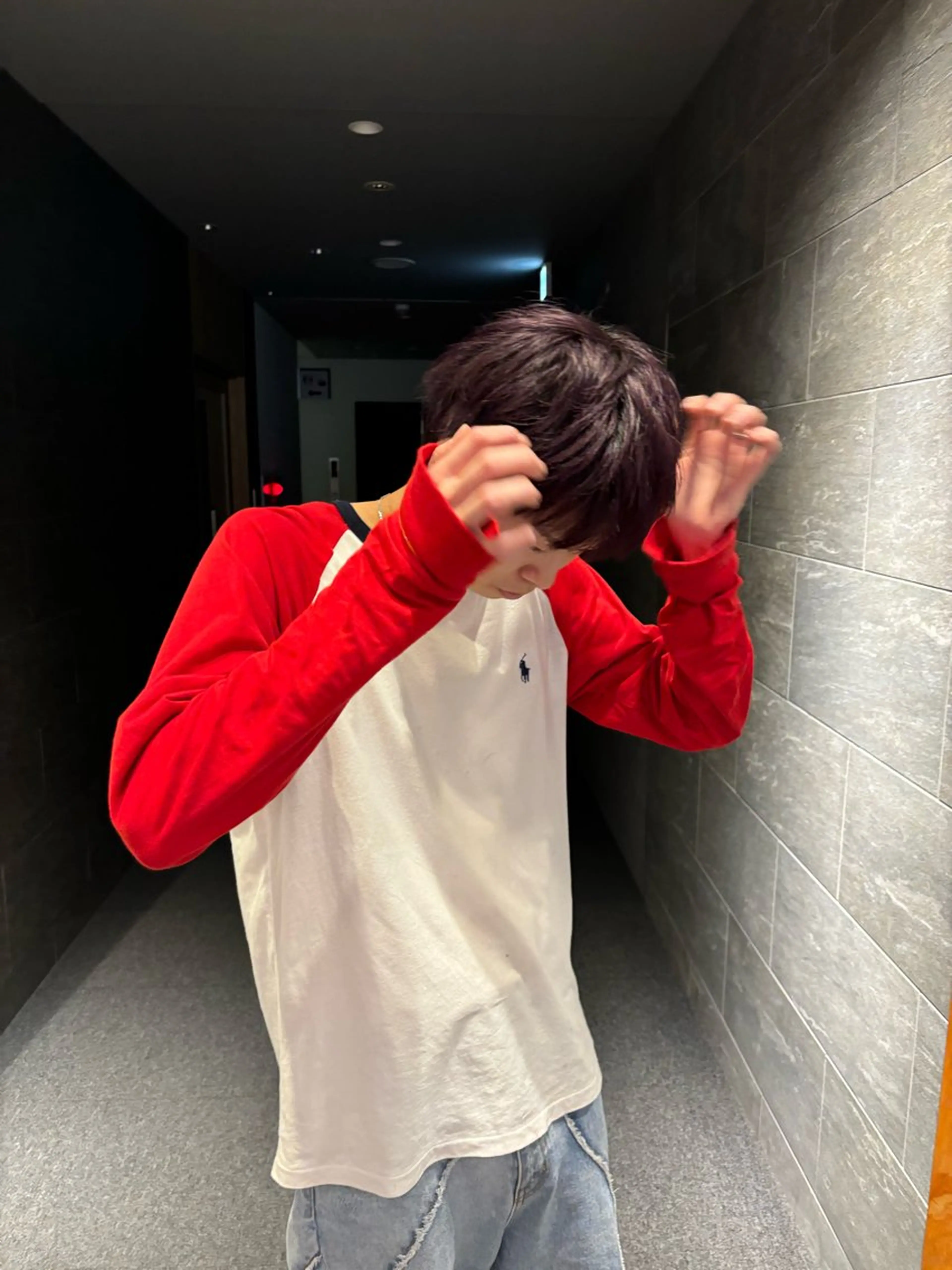 カラー メンズ カット ヘアカラー ゆい/パーマ/レイヤ ー/似合わせカラーのヘアスタイル