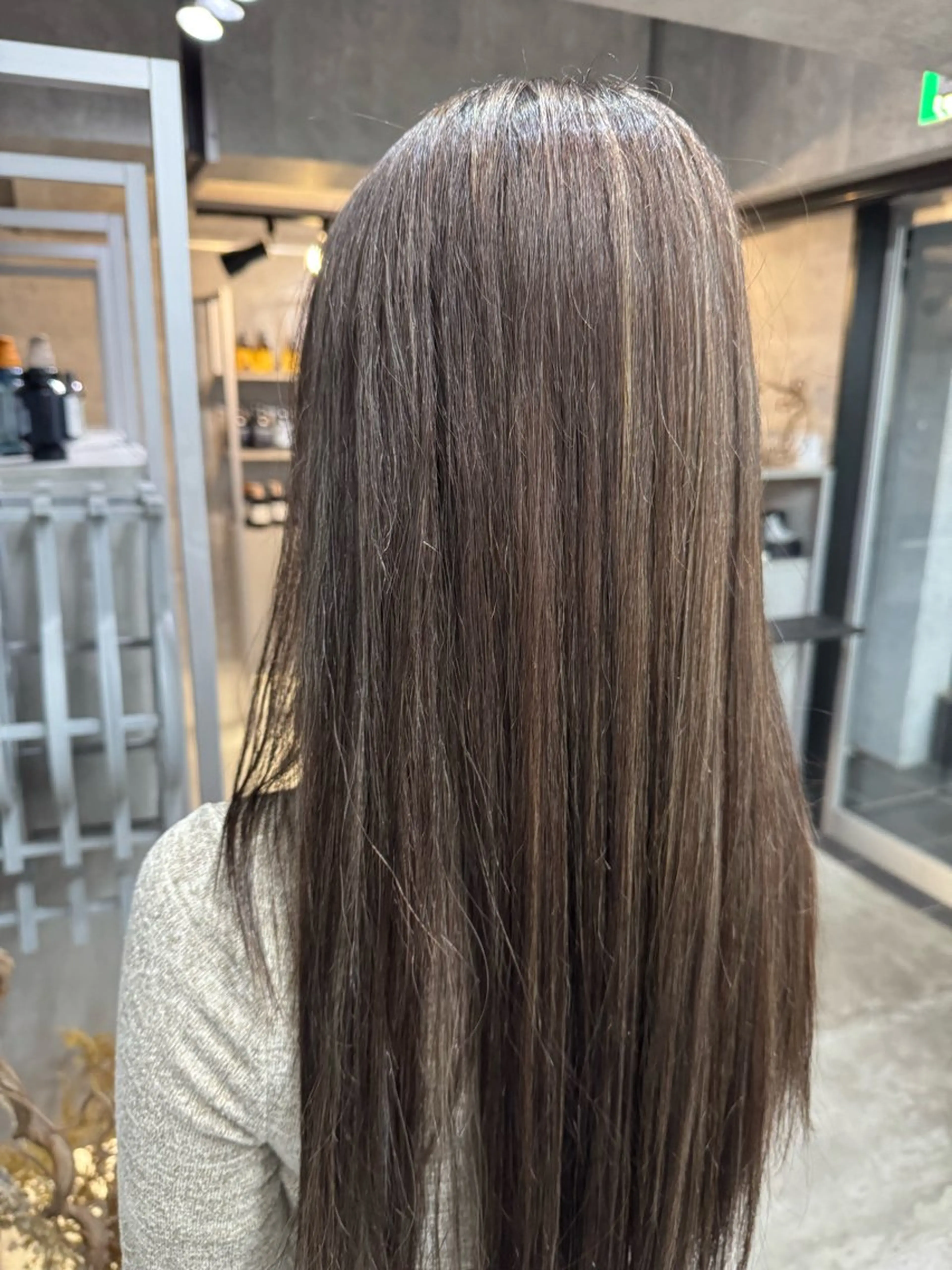 ロング カラー NOOS omotesando所属・あなたのお悩み改善" You"💚❤️💛のヘアスタイル