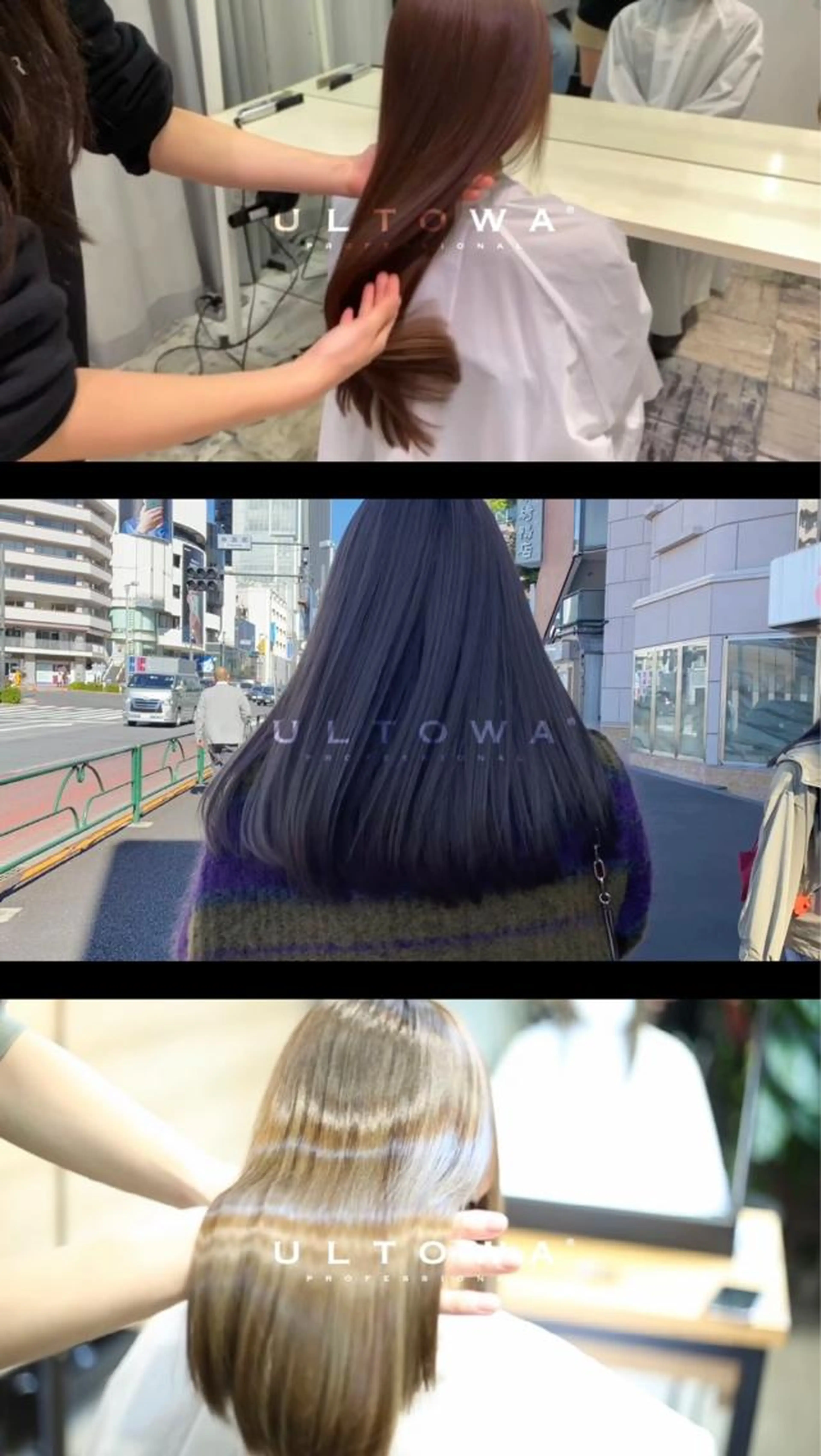 【話題の髪質改善】カット+ULTOWA+マイクロバブル¥9000 指名料freeの写真