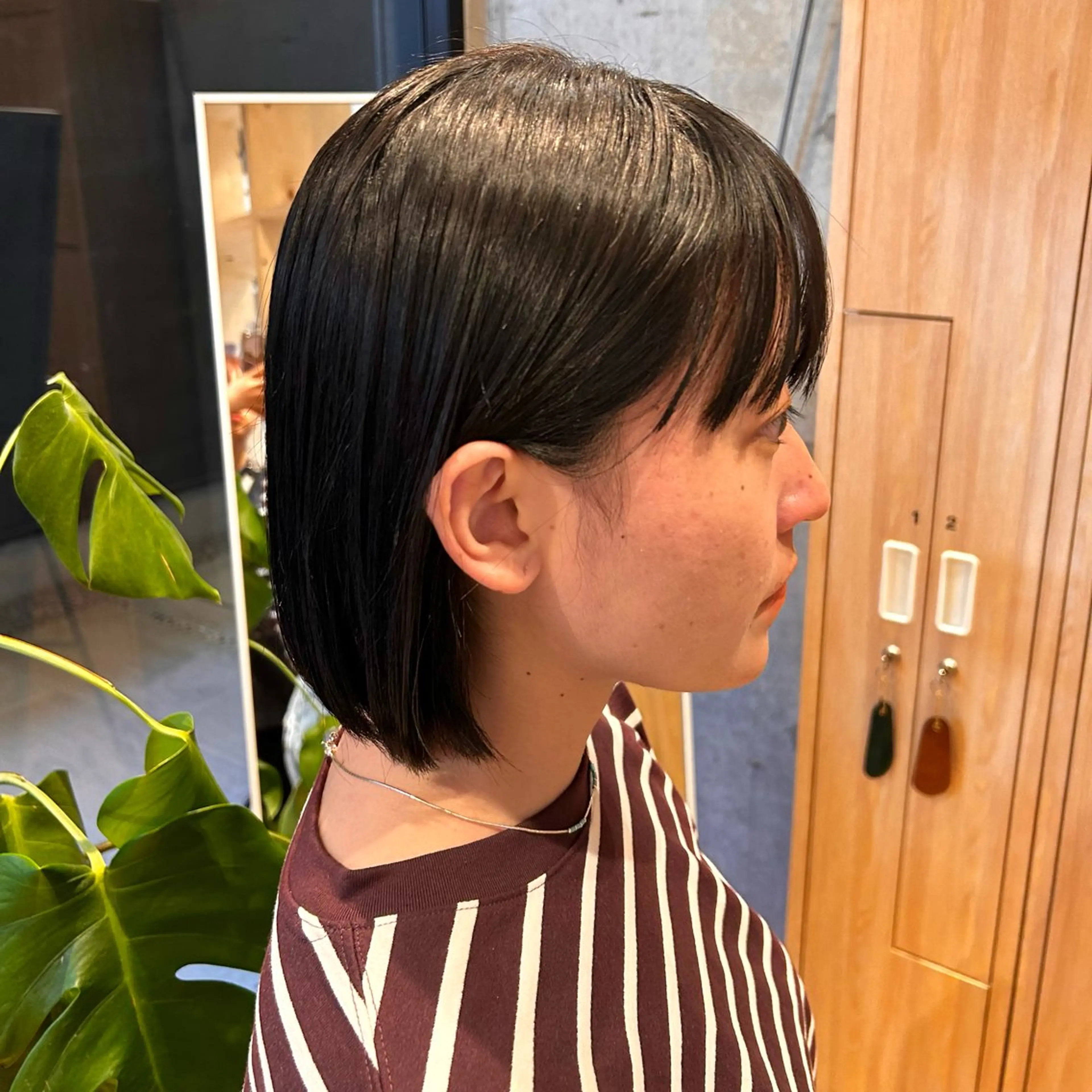 ショート カラー 黒髪 ボブ 透明感/ダブルカラー /kazui🐈のヘアスタイル