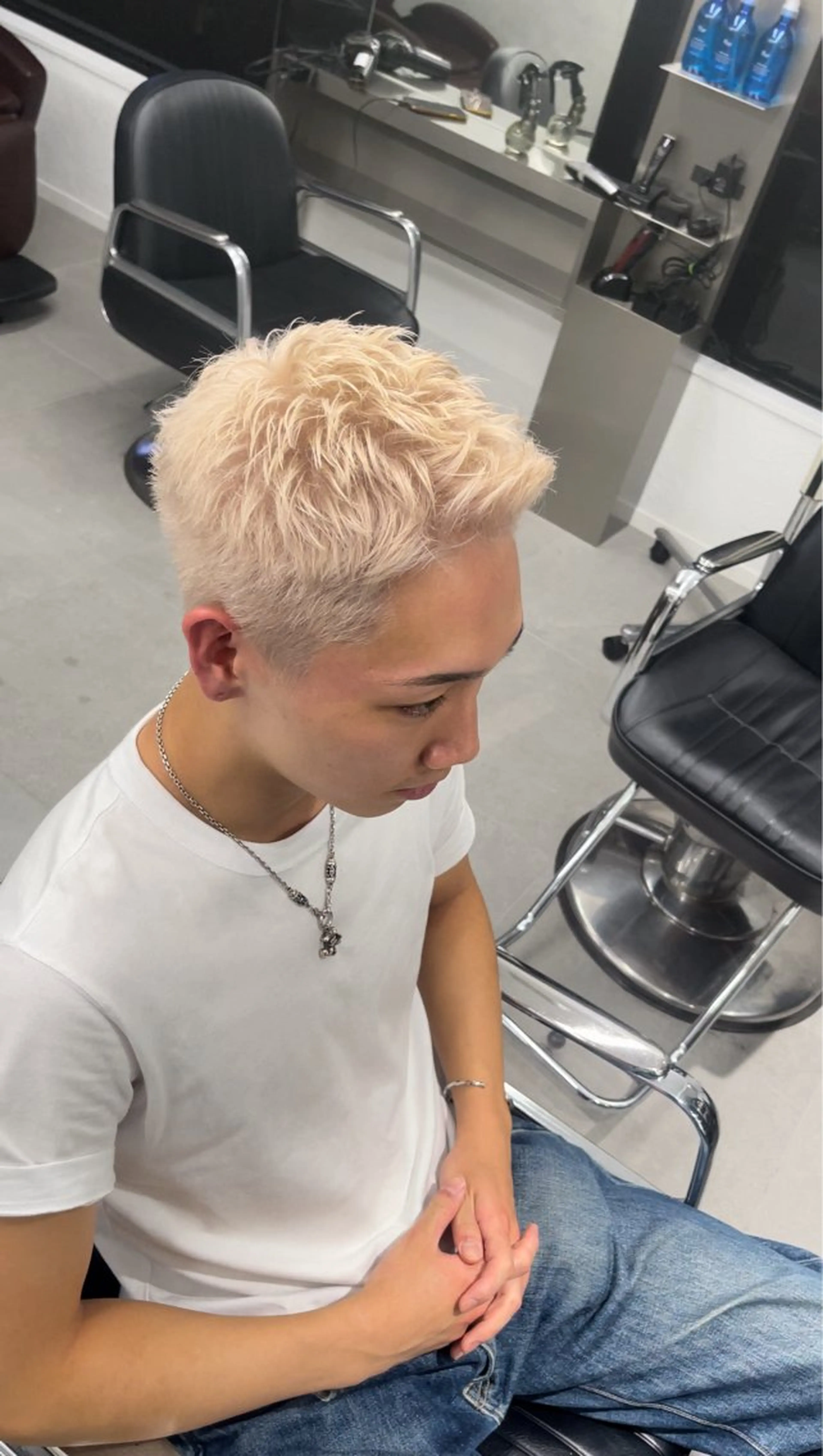 メンズ 坂本 雄平のヘアスタイル