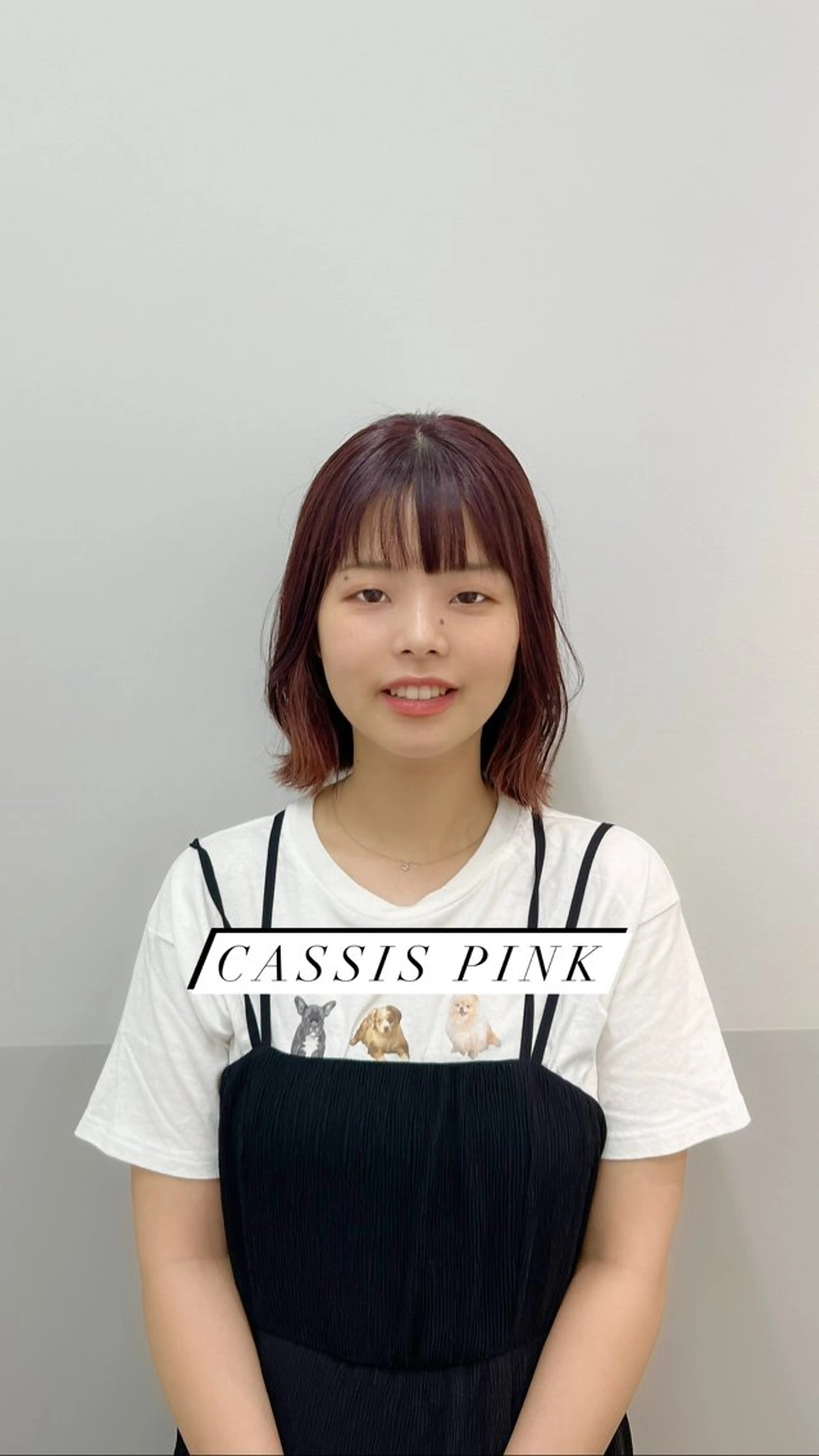 ミディアム カット ヘアカラー SALOWIN川崎所属・似合わせレイヤー/ 美髪縮毛矯正/ミナエのヘアスタイル