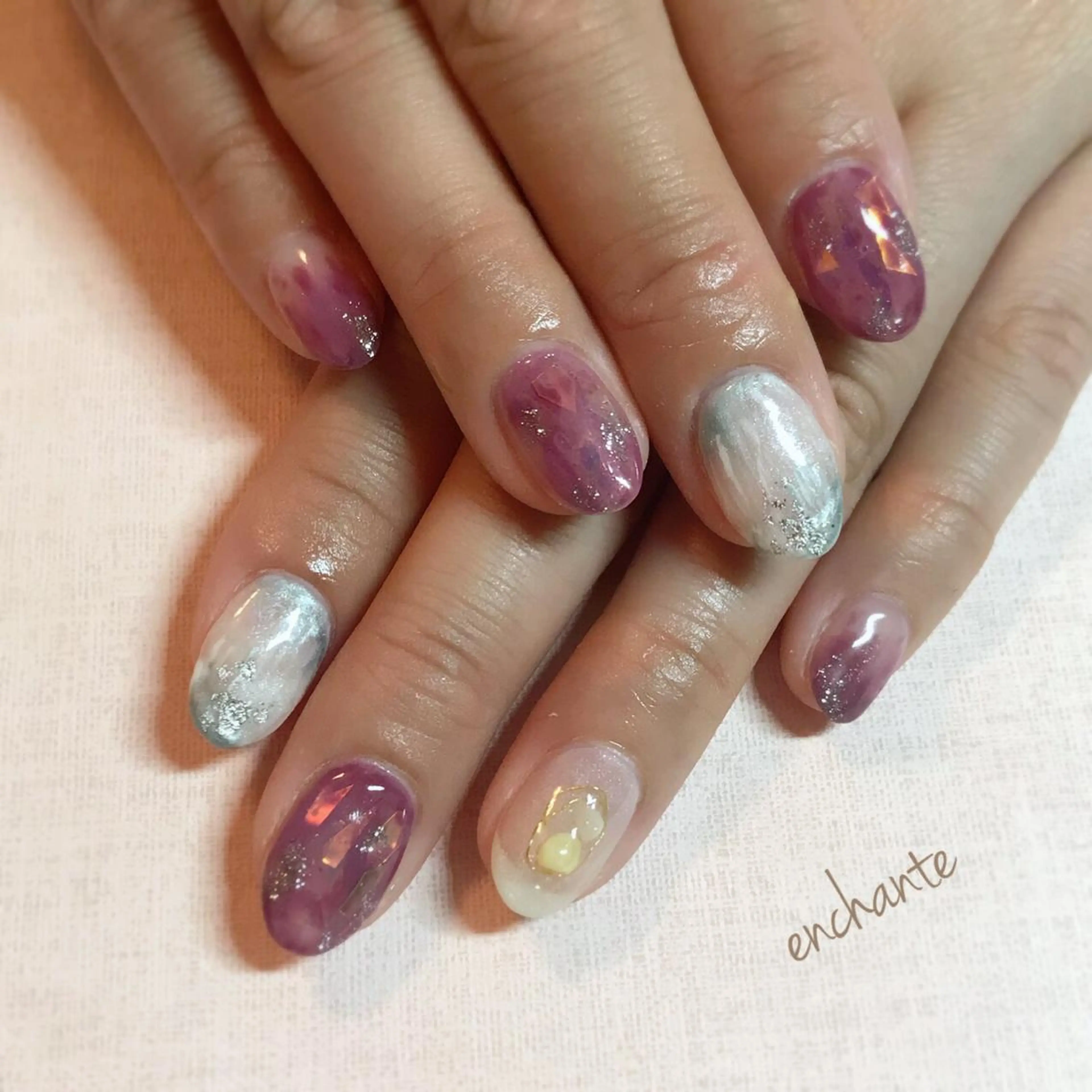 ネイル アンシャンテ所属・enchante 自由が丘のネイルデザイン