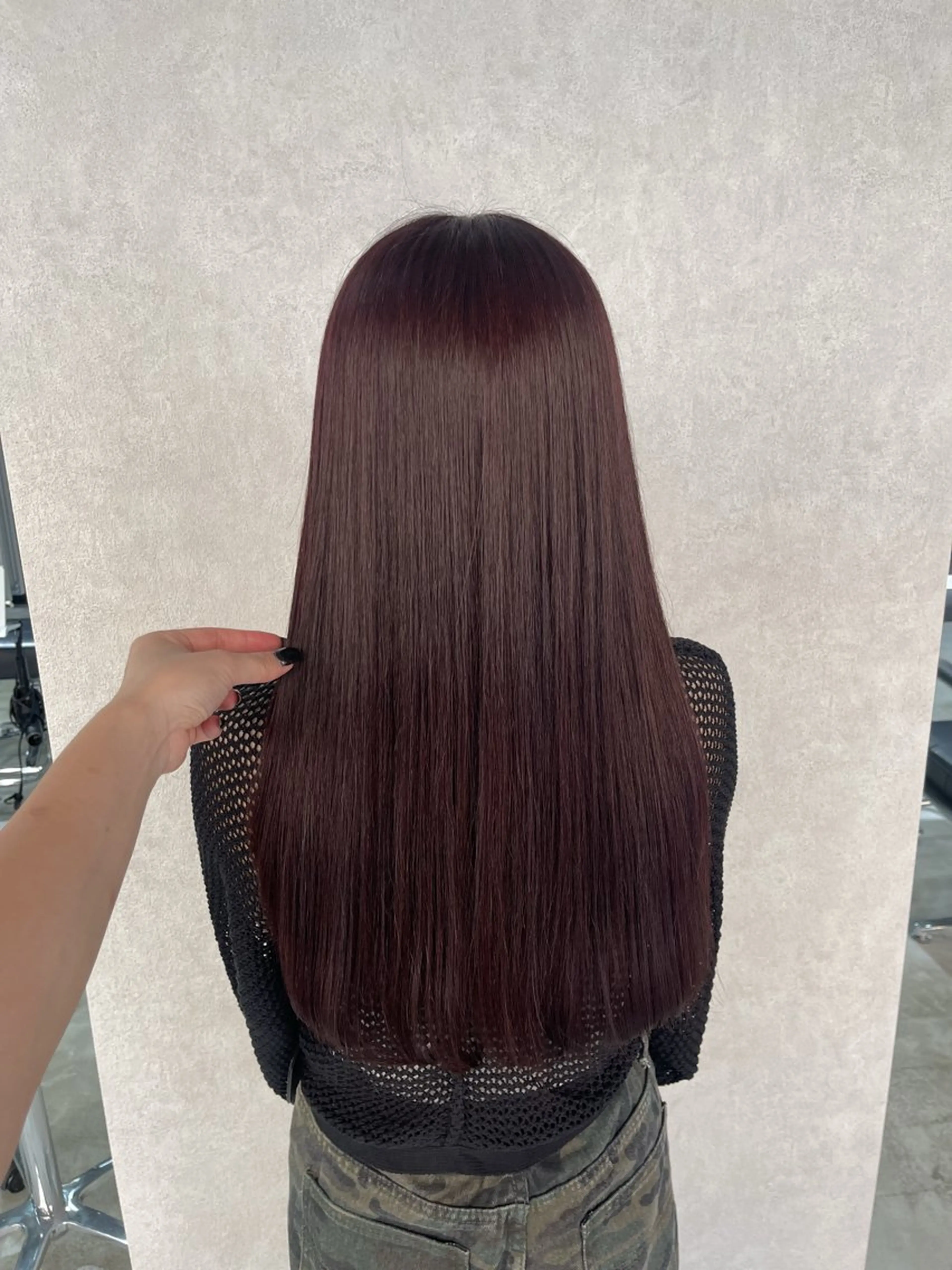 【❣️赤カラーにしたい方💌】ワンカラー+トリートメントの写真