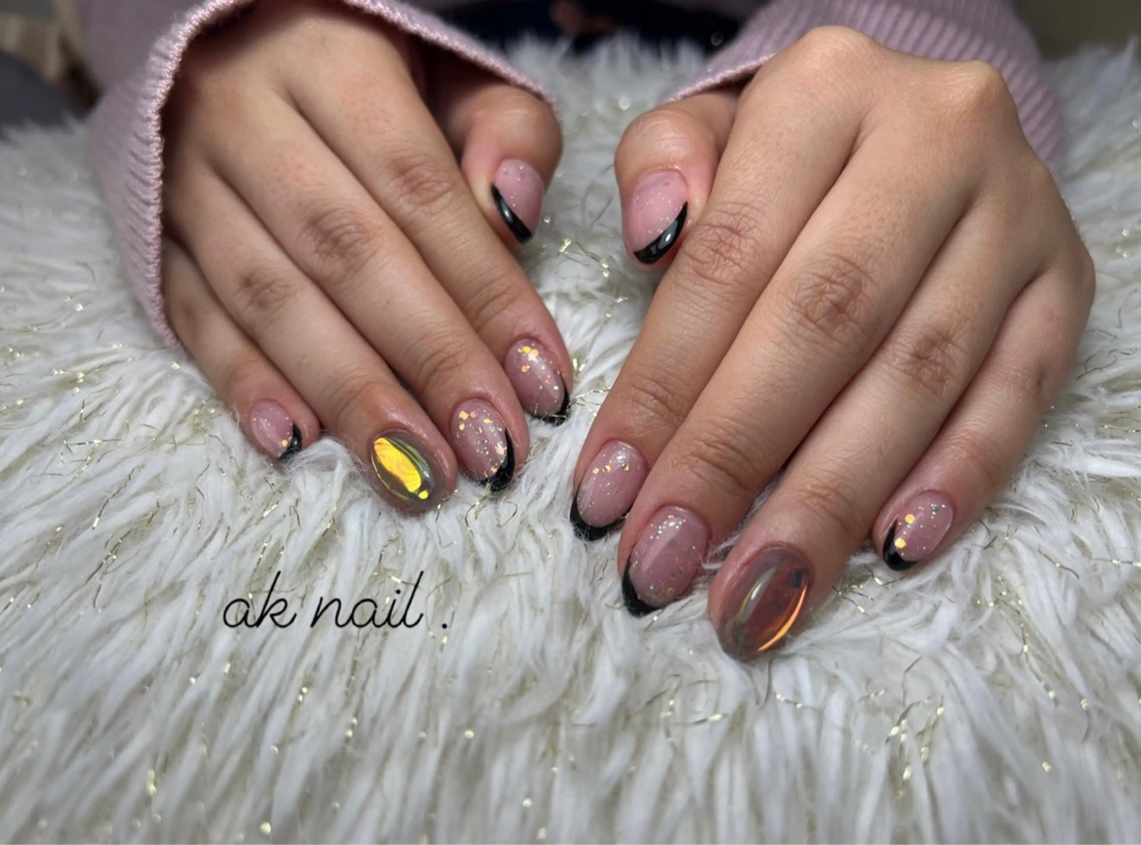 ネイル ハンドネイル ak nail .のネイルデザイン