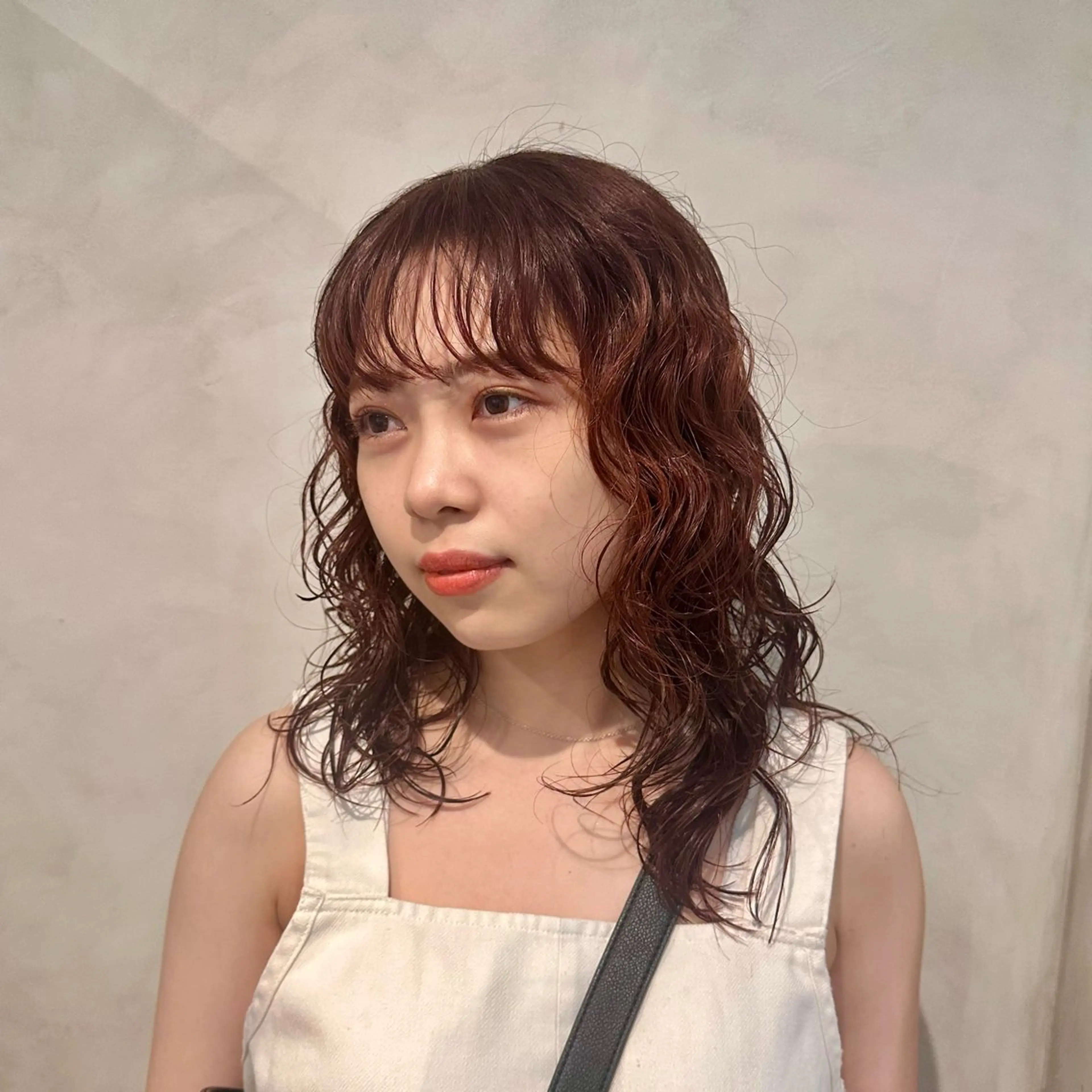 【フルコース🧚🏼♀️✨】カット+パーマ+イルミナカラー+TOKIOトリートメントの写真