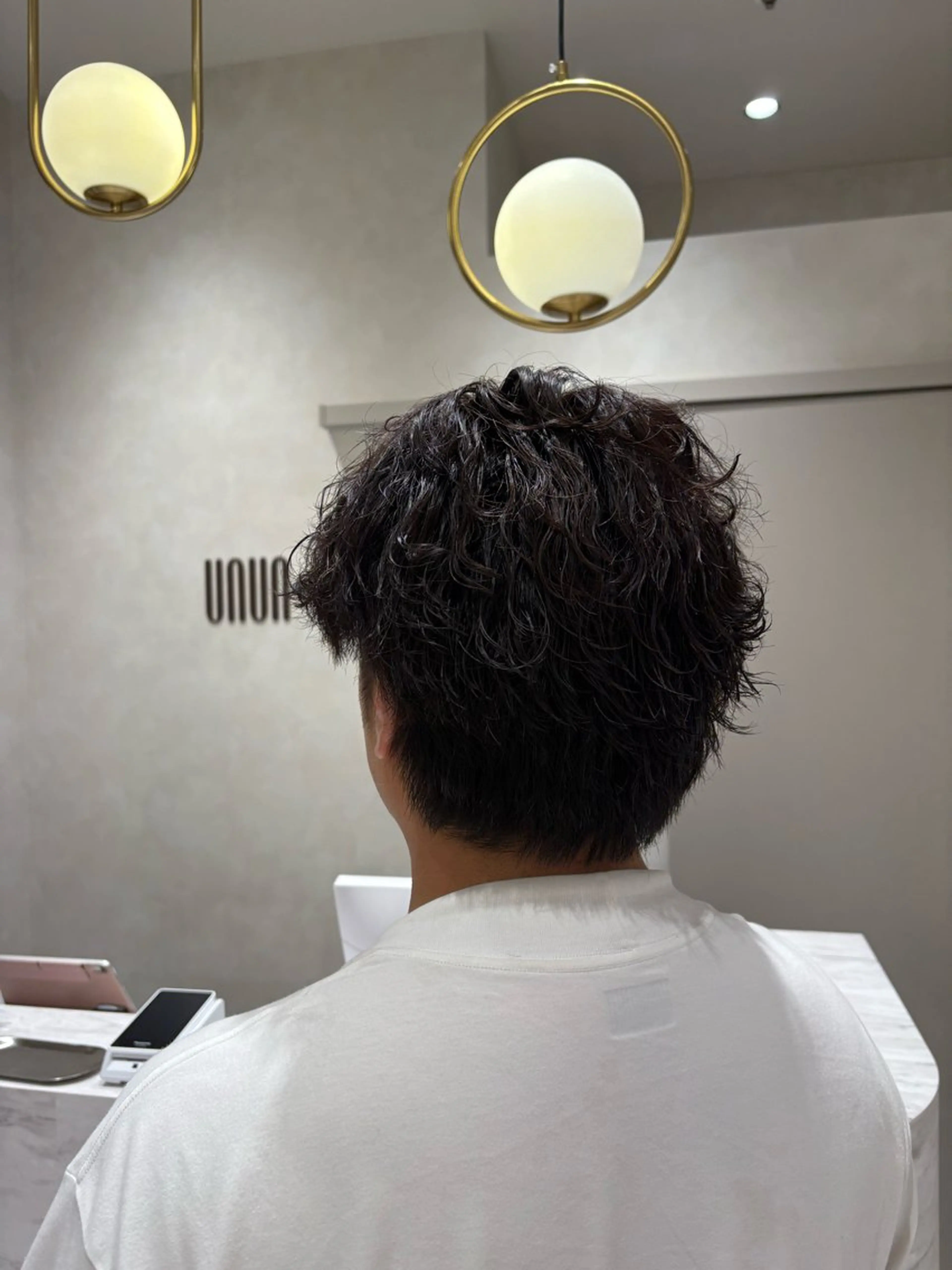 パーマ メンズ カット パーマ メンズカット募集🎀 陸 愛夏のヘアスタイル