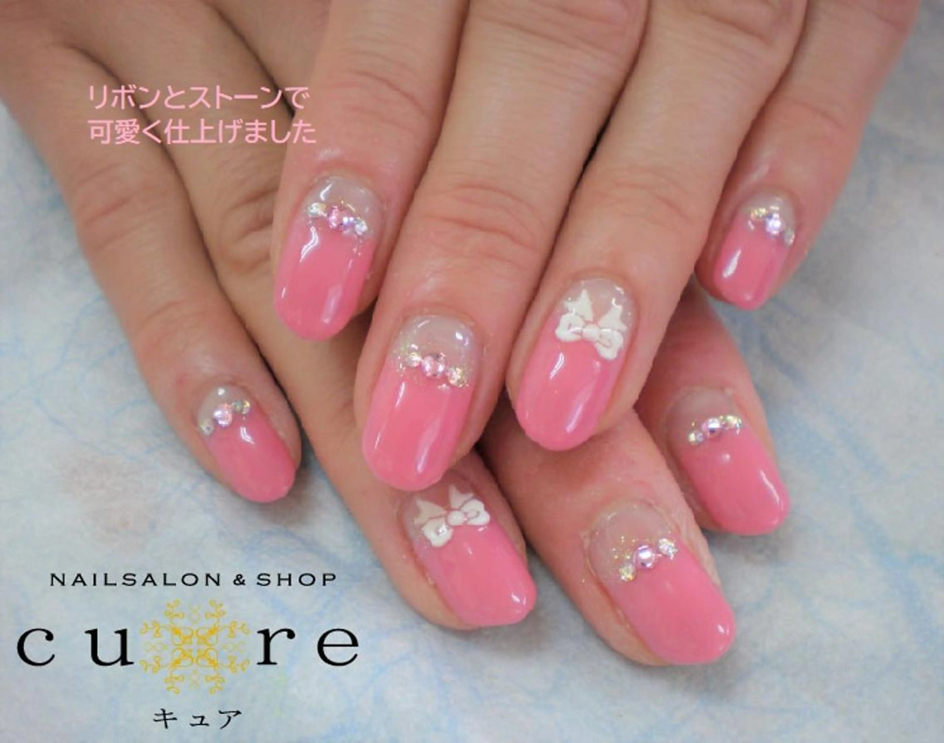 ネイル ミディアム ネイルサロン Cureのネイルデザイン
