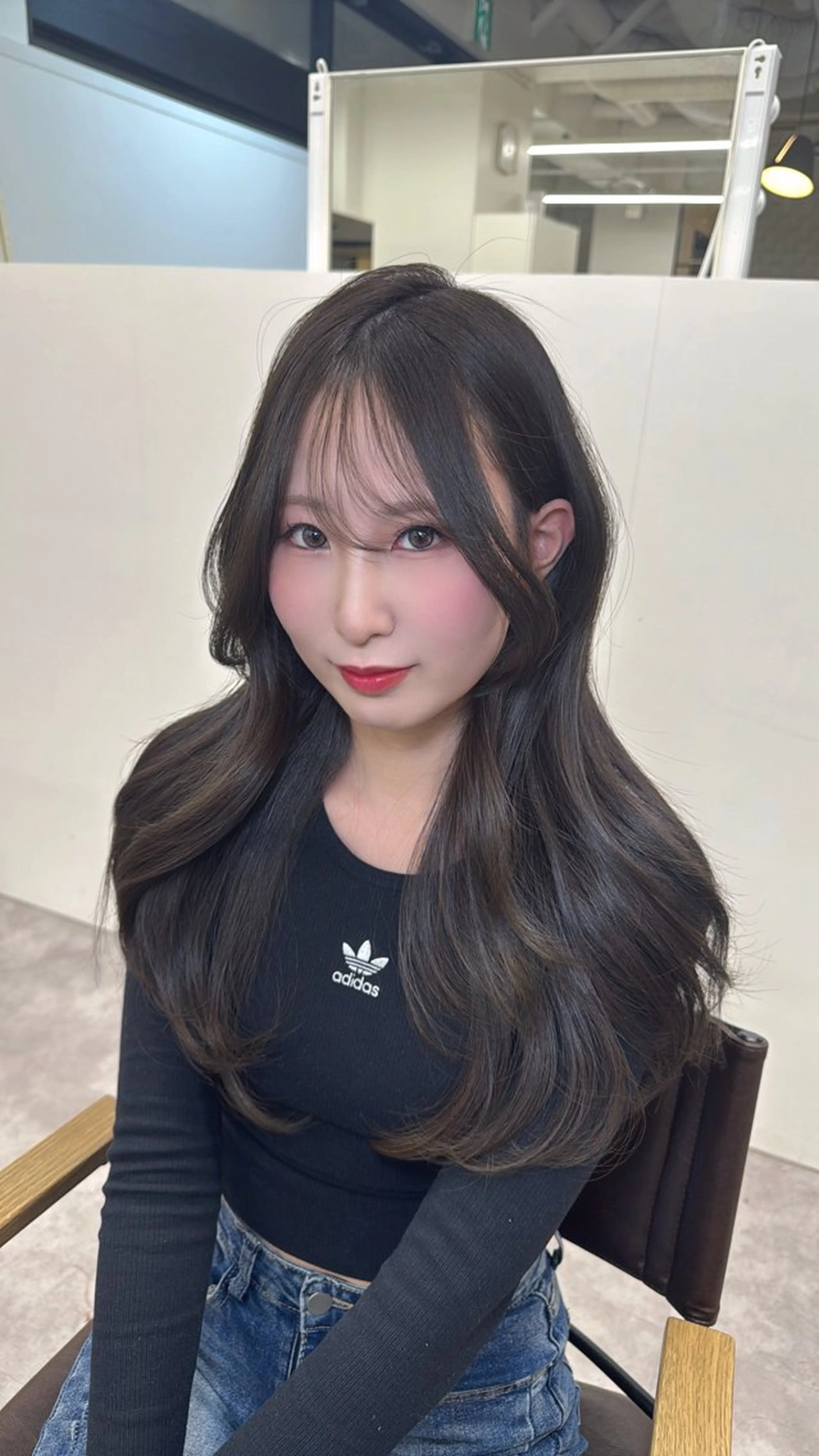 ロング レイヤーカット/ 艶カラー/山内一暉のヘアスタイル