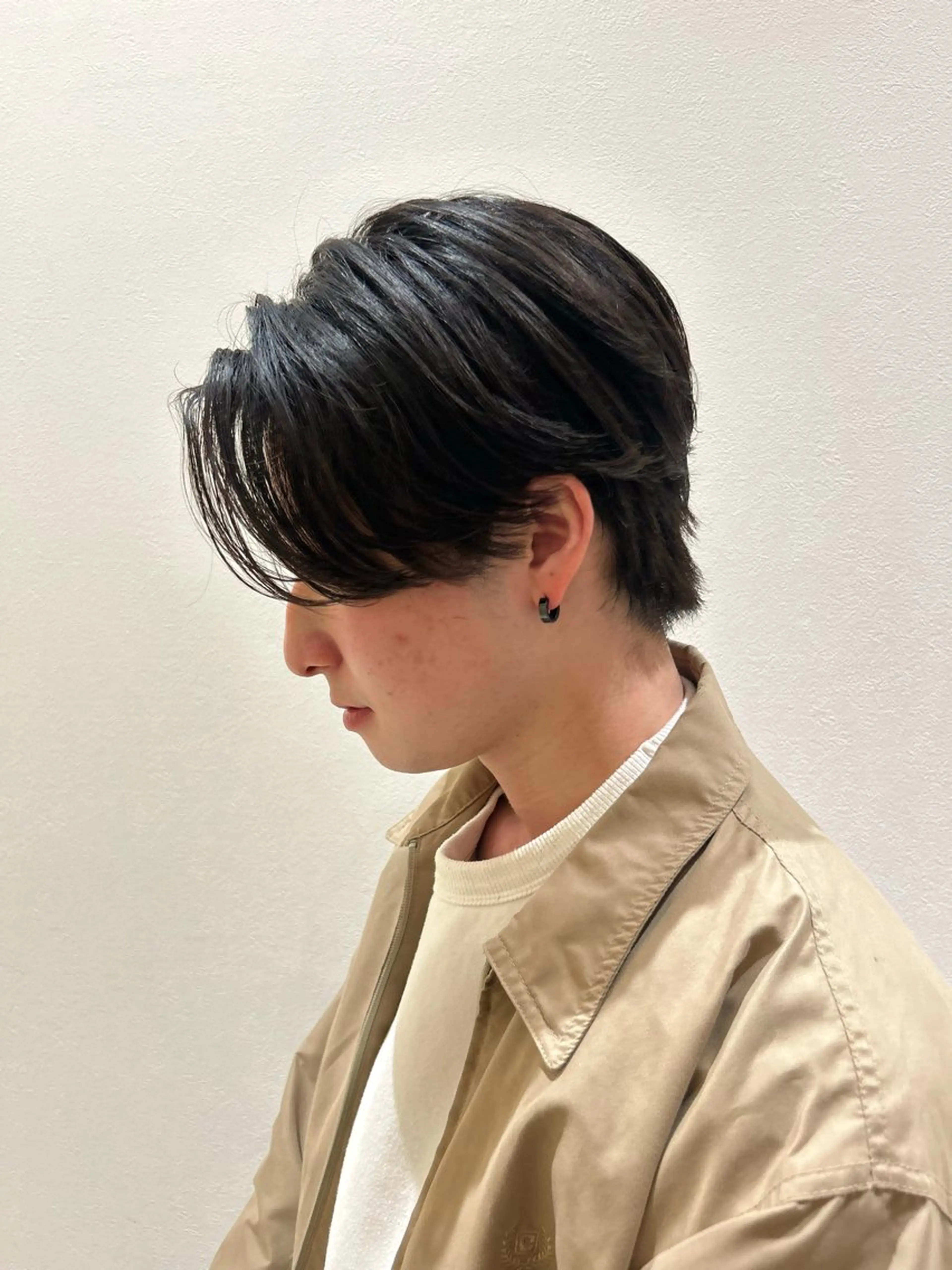 カット+パーマ(フェザーパーマ)の写真