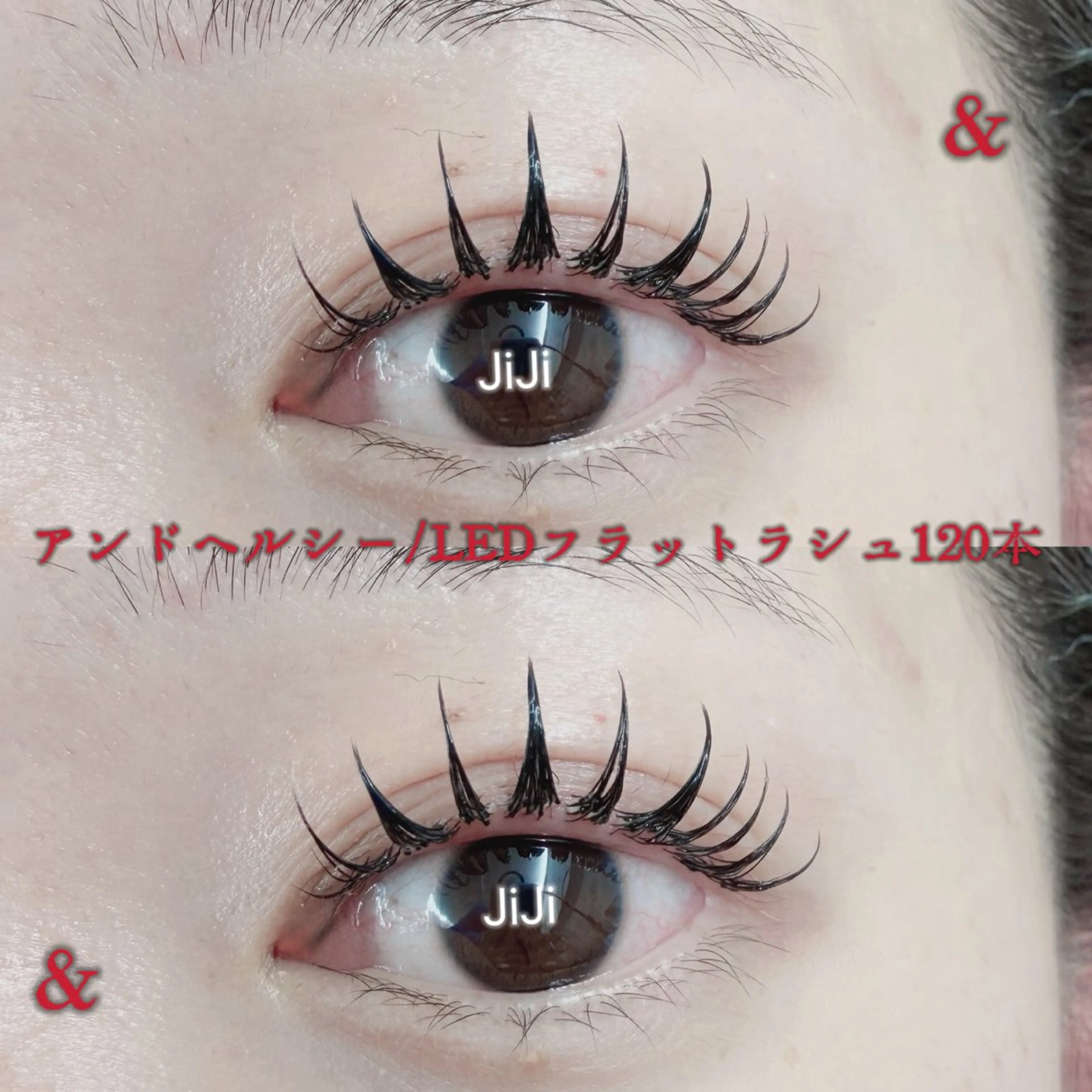 マツエク・マツパ 束感まつ毛 キュート JiJi💎 💎ジジのマツエク・マツパデザイン