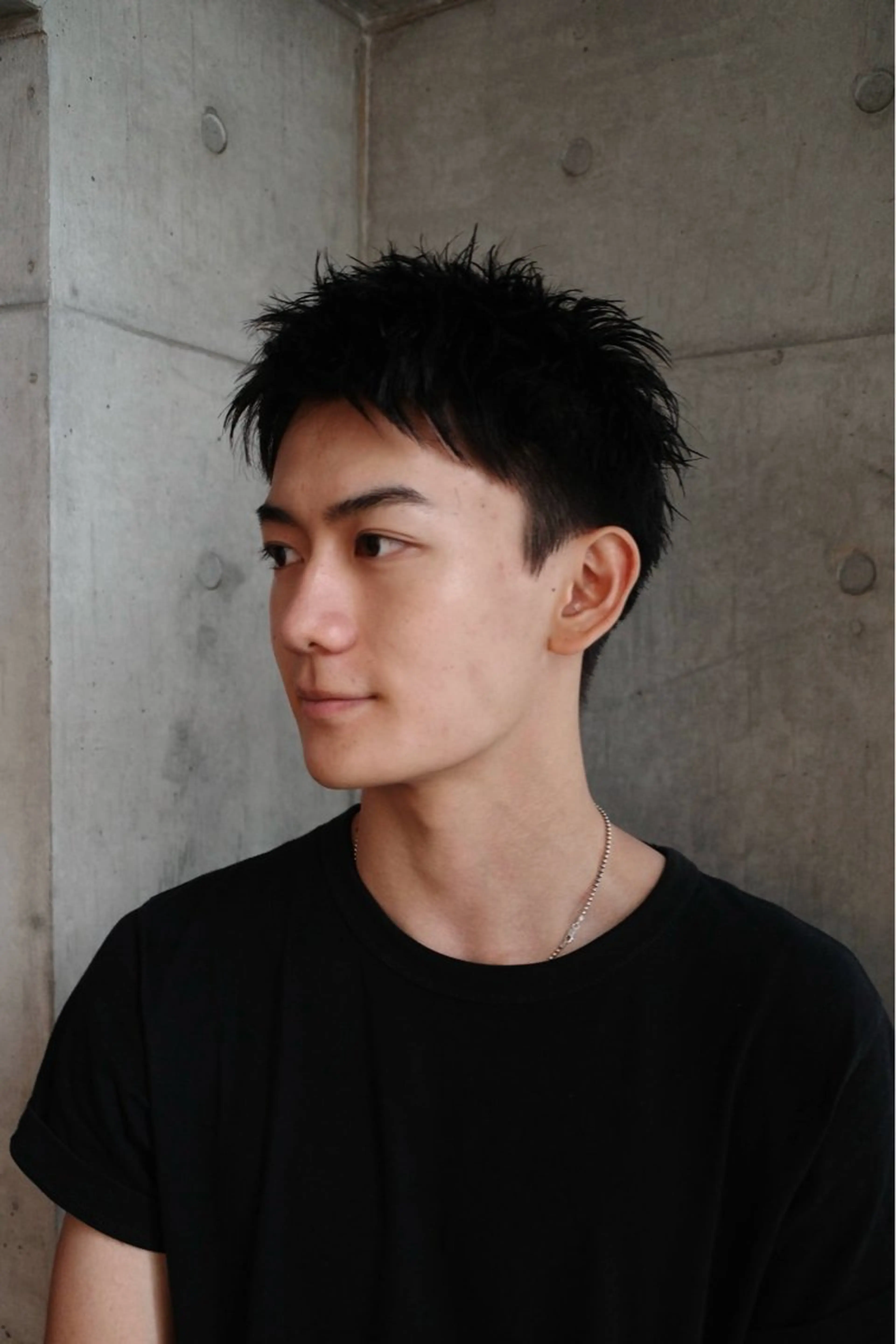 ショート メンズ 宮崎 恵多のヘアスタイル