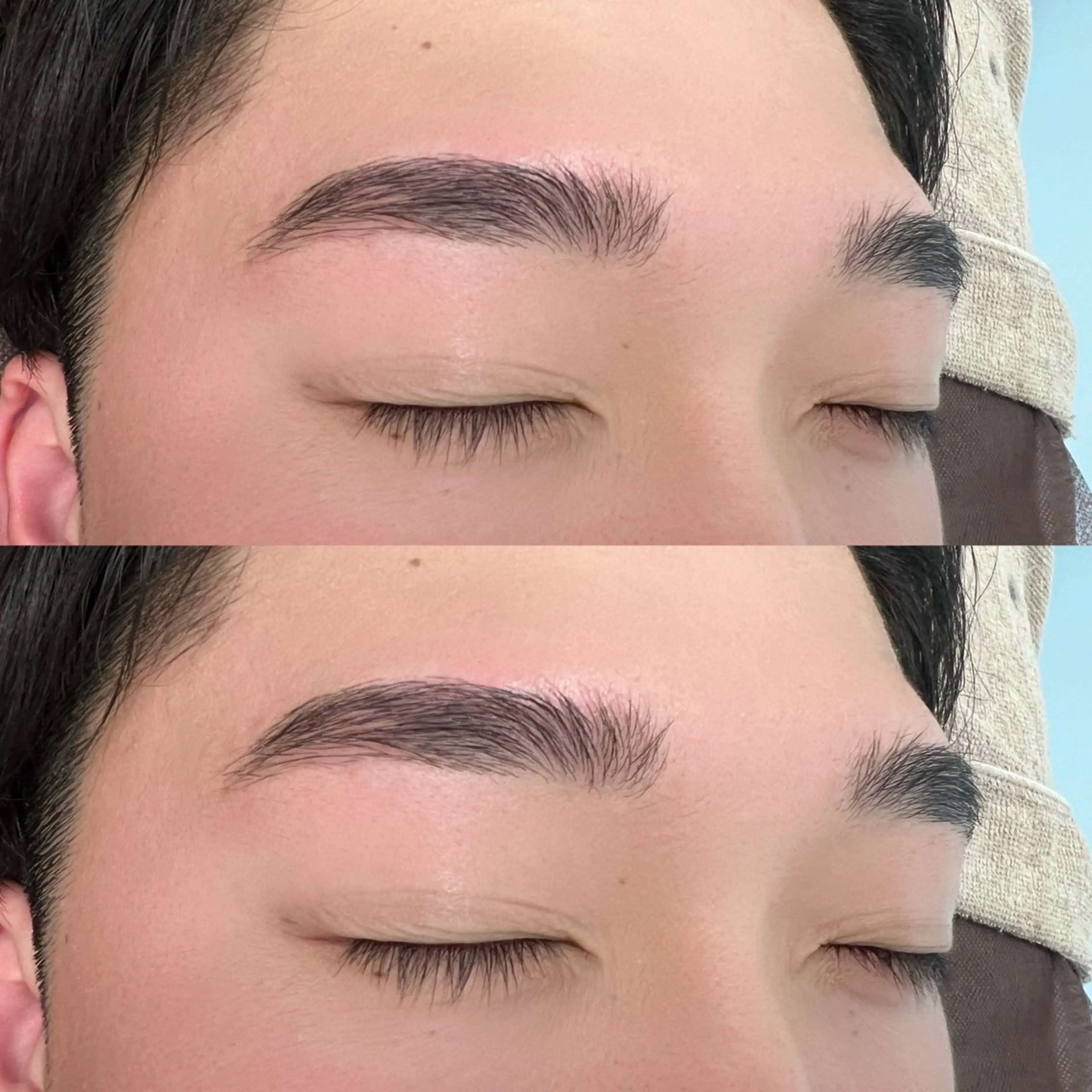 男性Biviブロウリフト(パーマ、眉ワックス)の写真