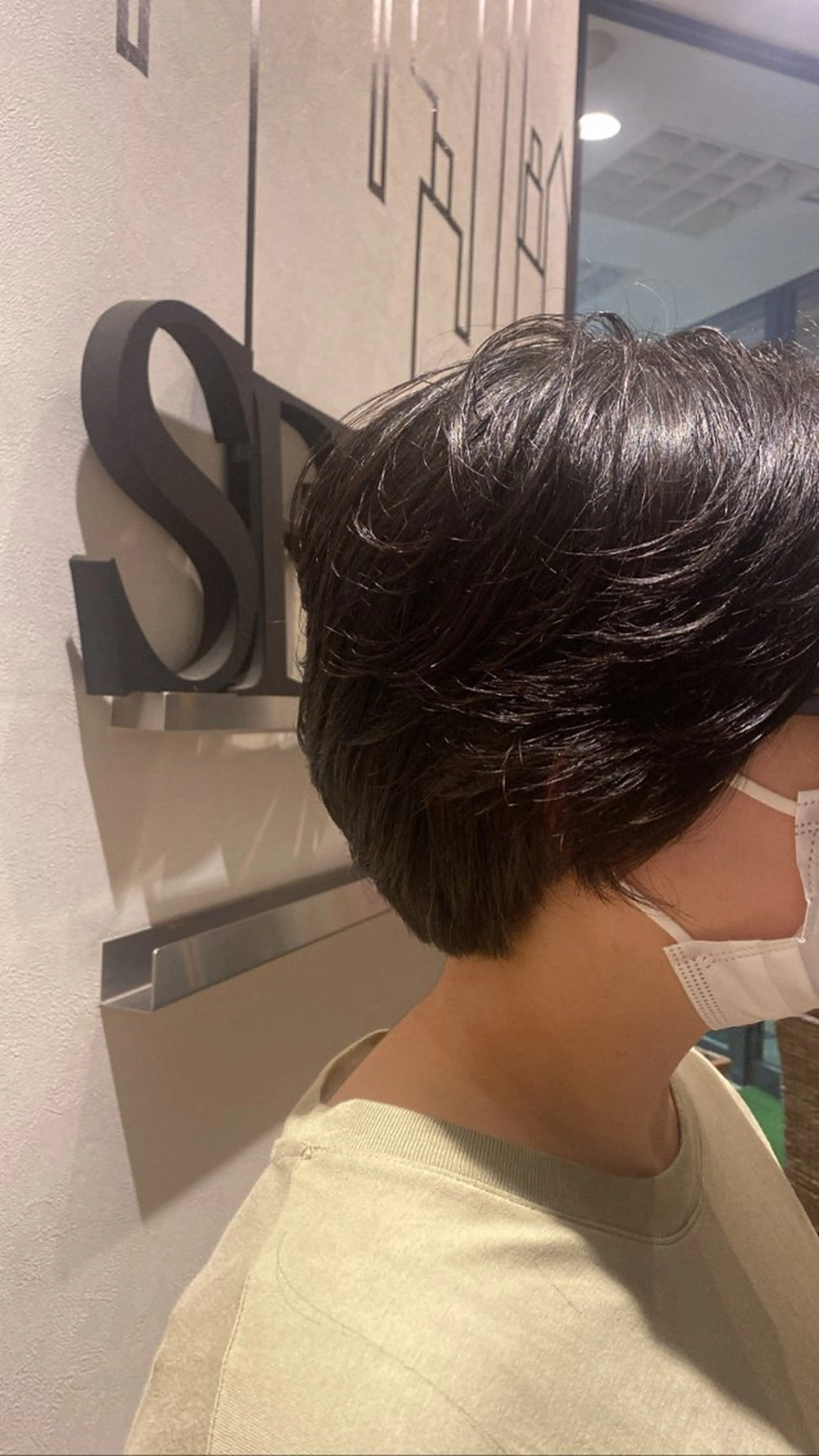 ショート 佐々木 恵のヘアスタイル