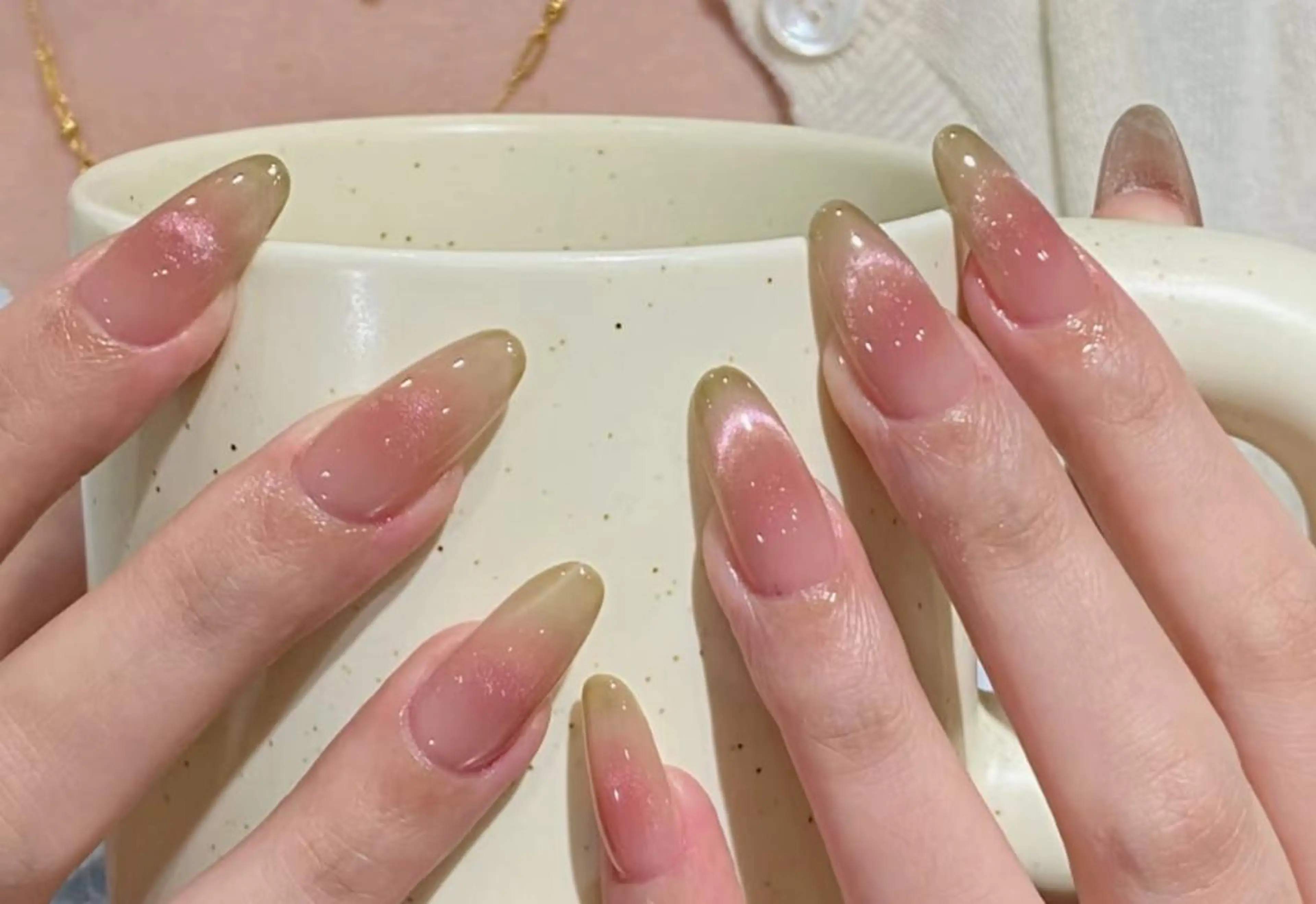ネイル ハンドネイル ハンドケア 🍑 momo_nailのネイルデザイン