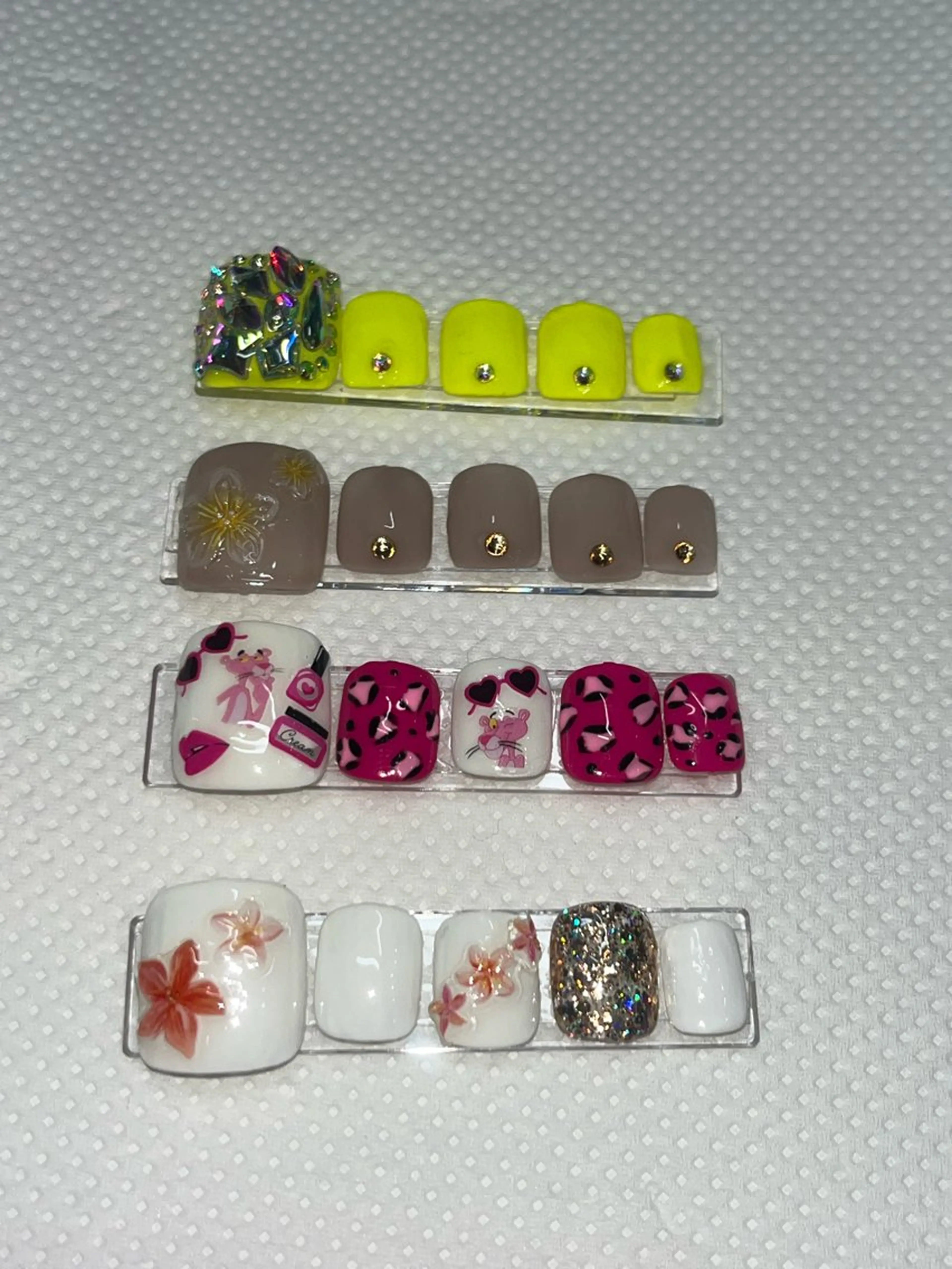 フット🐾4本アート✨の写真